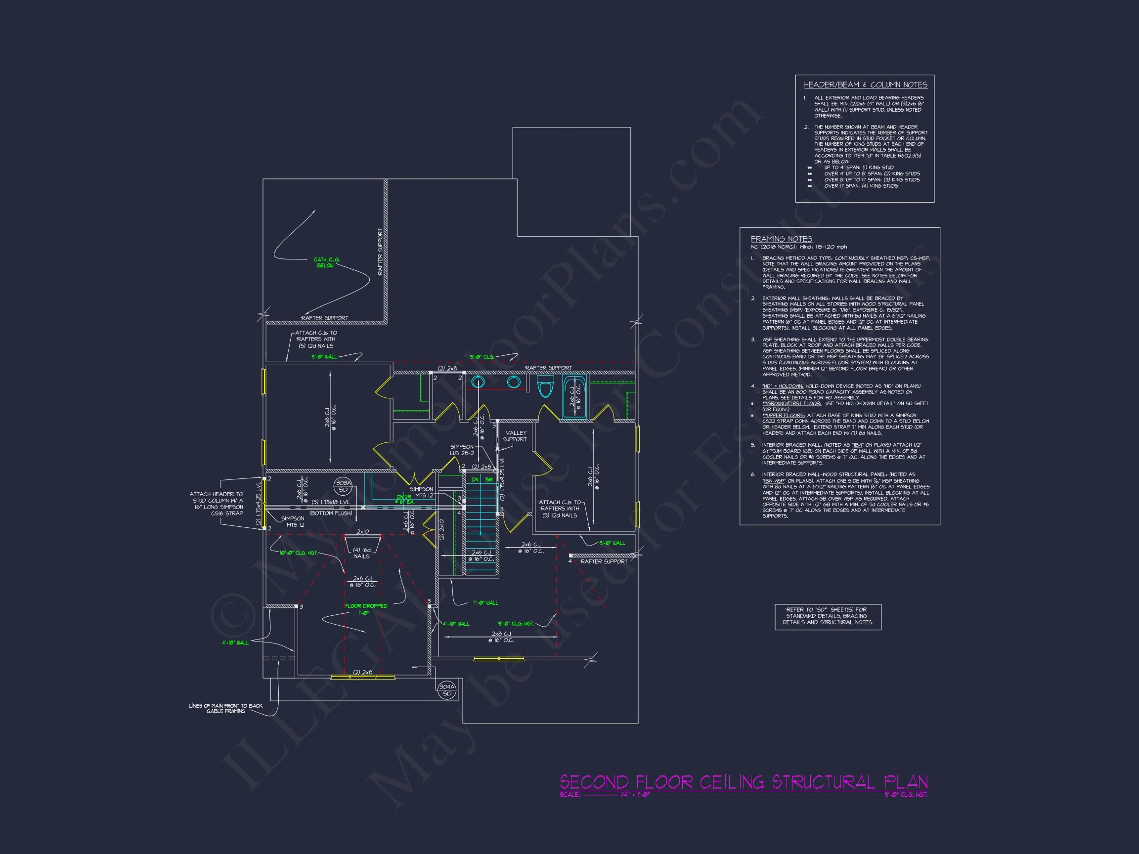 20-1087 HOUSE PLAN - Craftsman House Floor Plan with 2 Stories and Spacious Designs 9 Craftsman house Floor Plan with 2 Stories and Spacious Designs