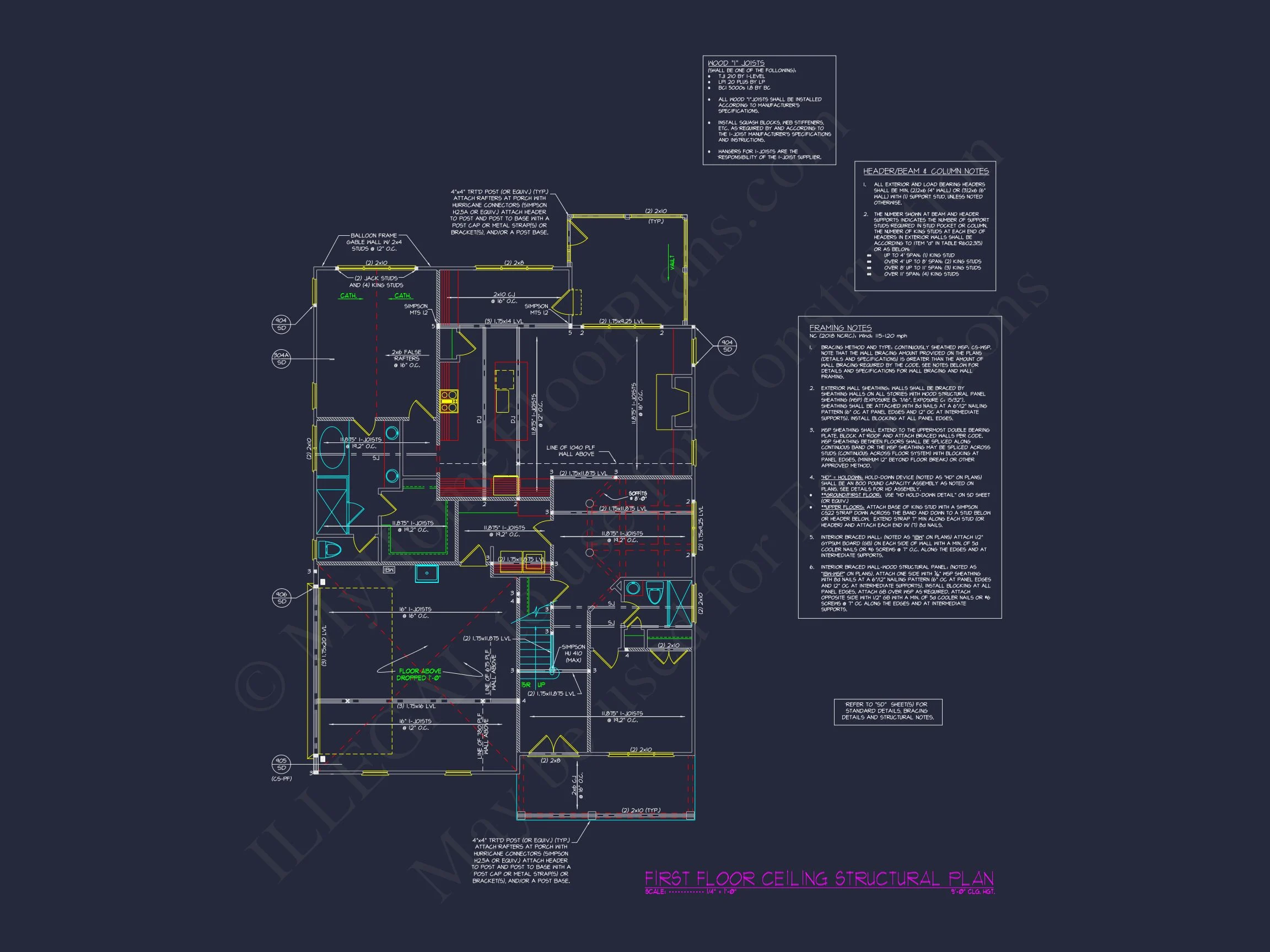 20-1087 HOUSE PLAN - Craftsman House Floor Plan with 2 Stories and Spacious Designs 8 Craftsman house Floor Plan with 2 Stories and Spacious Designs