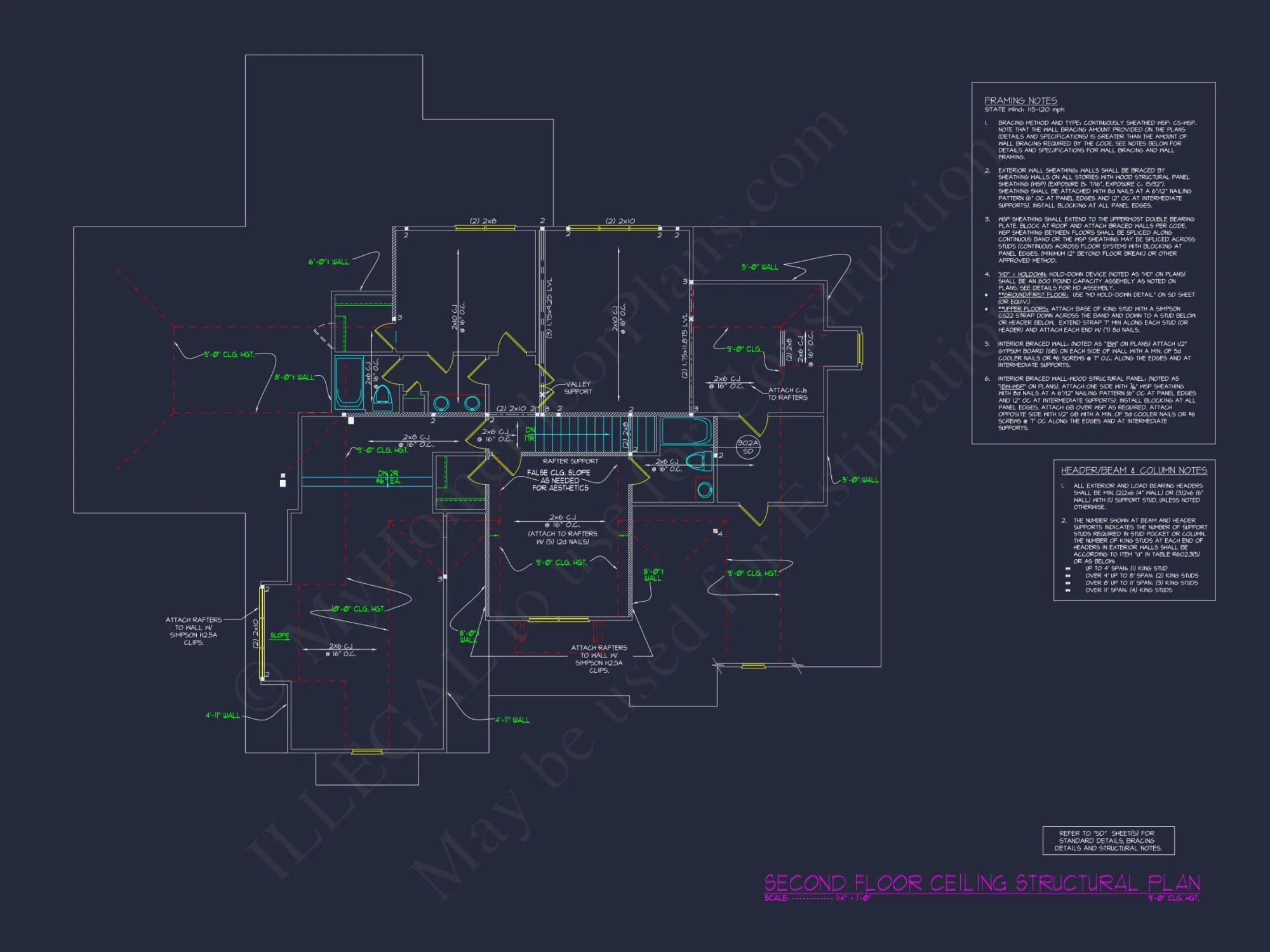 Beautiful house Plan with CAD Floor Designs and Blueprint Details