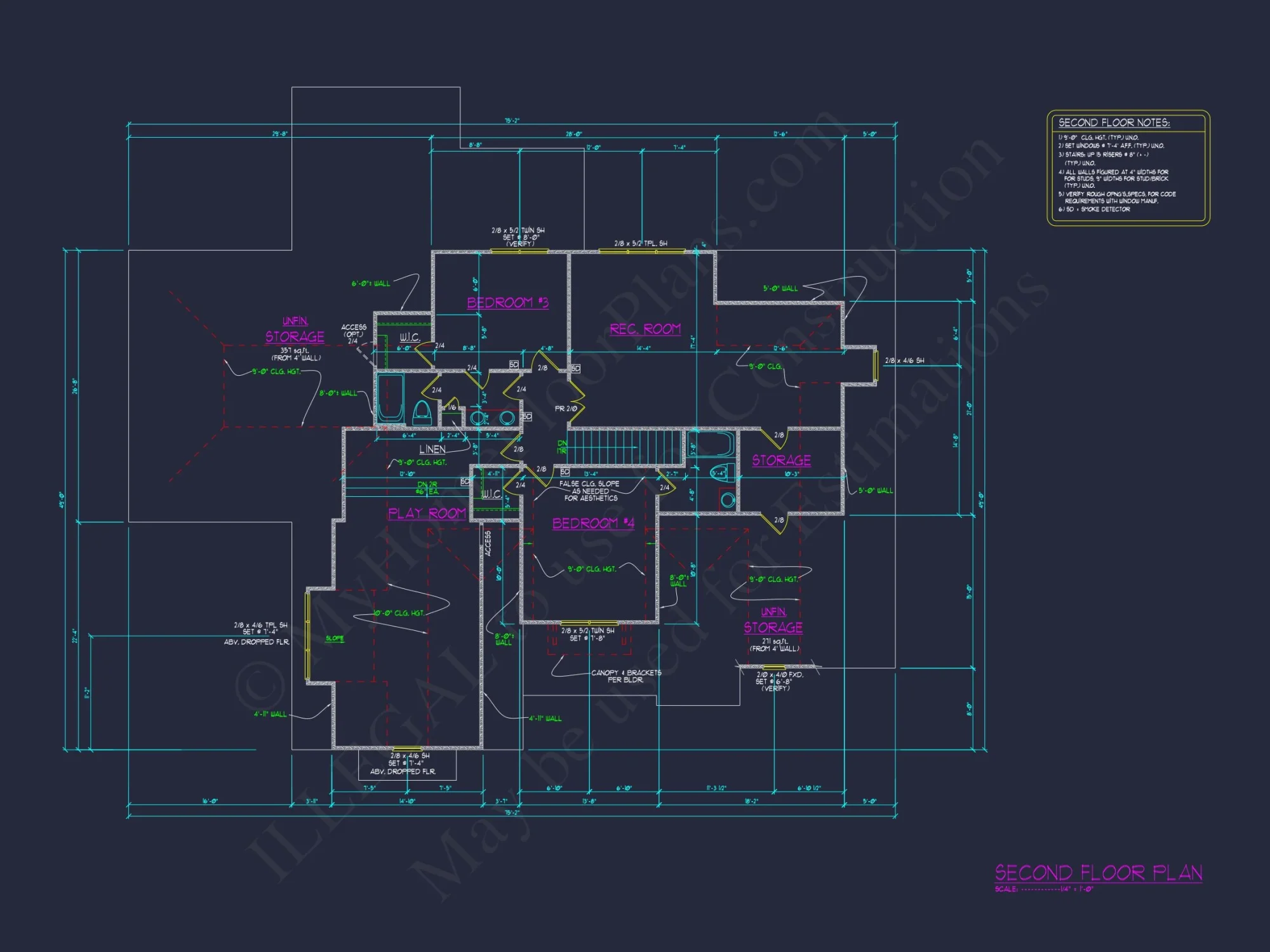 Beautiful house Plan with CAD Floor Designs and Blueprint Details