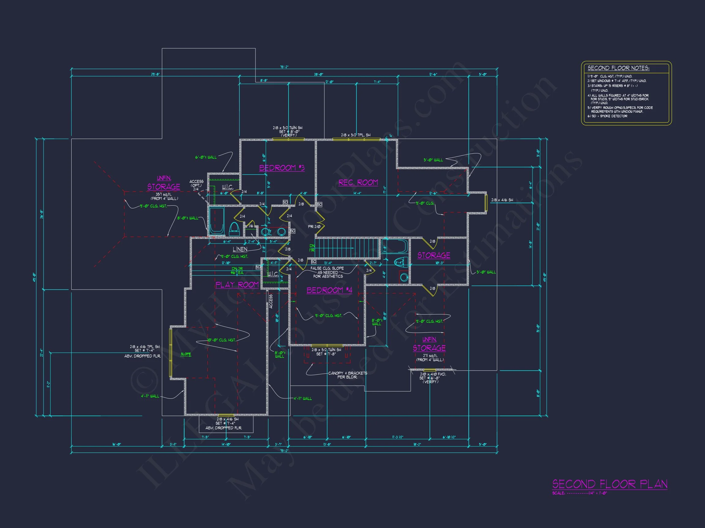 20-1049 HOUSE PLAN - Beautiful House Plan with CAD Floor Designs and Blueprint Details 7 Beautiful house Plan with CAD Floor Designs and Blueprint Details