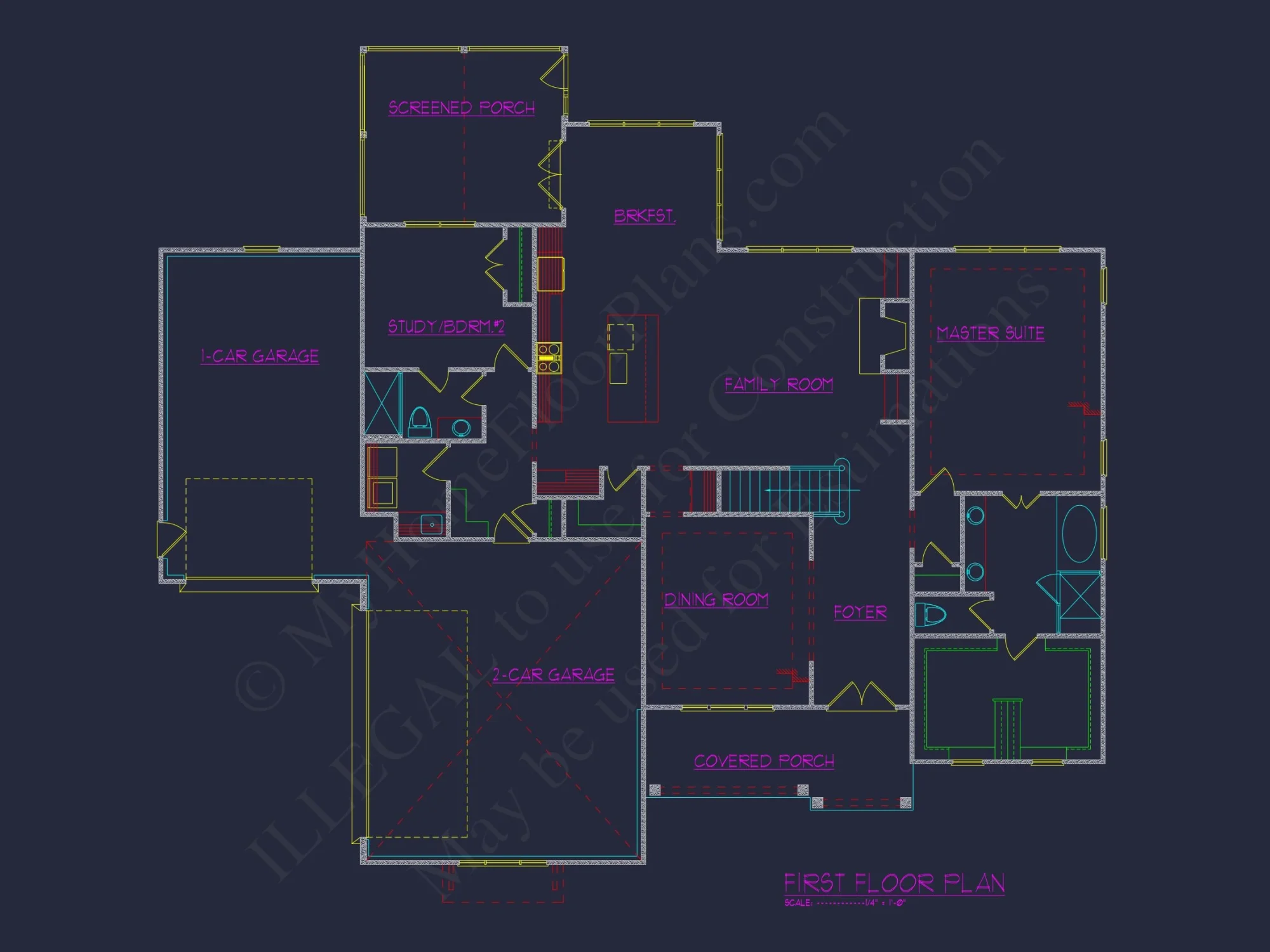 Beautiful house Plan with CAD Floor Designs and Blueprint Details