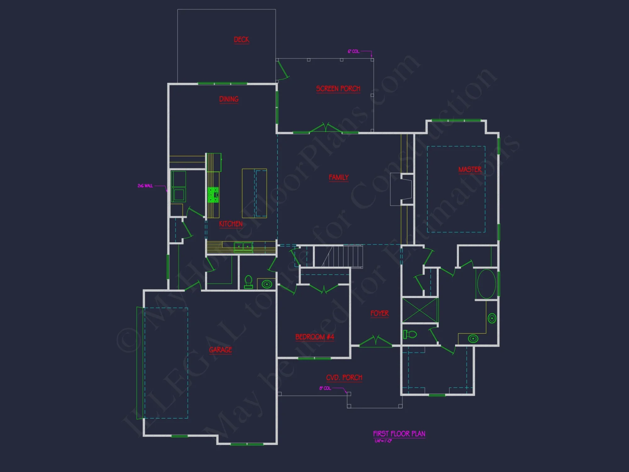 Charming 2-Story Craftsman house Plan with Detailed CAD Designs