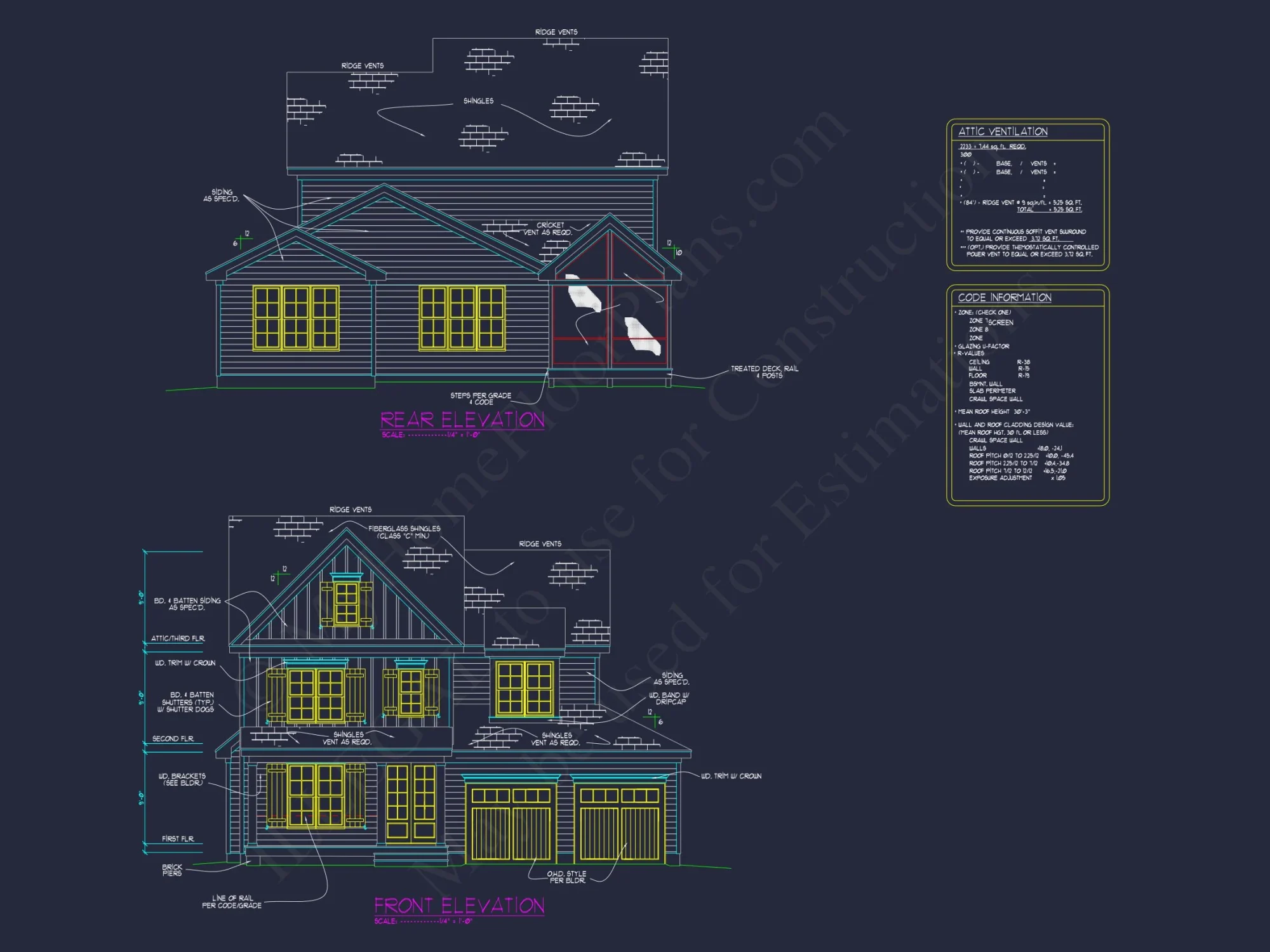Classic house Blueprint Featuring CAD Designs and Floor Plan