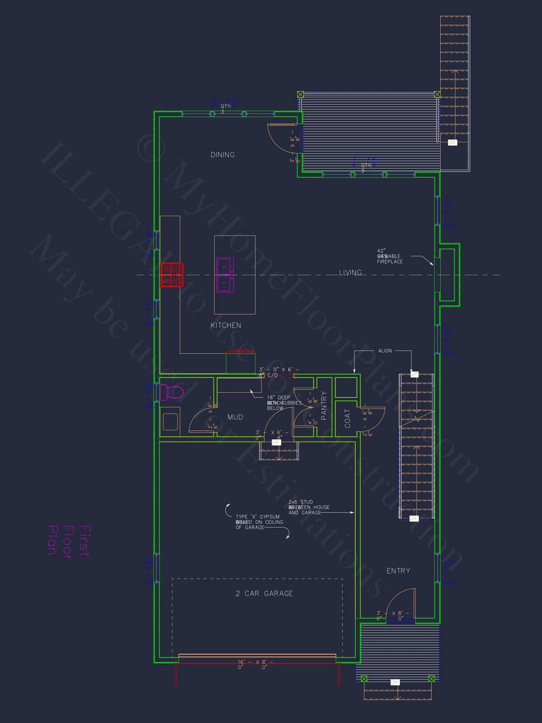 Modern Craftsman house Plan with Basement and Bonus Room