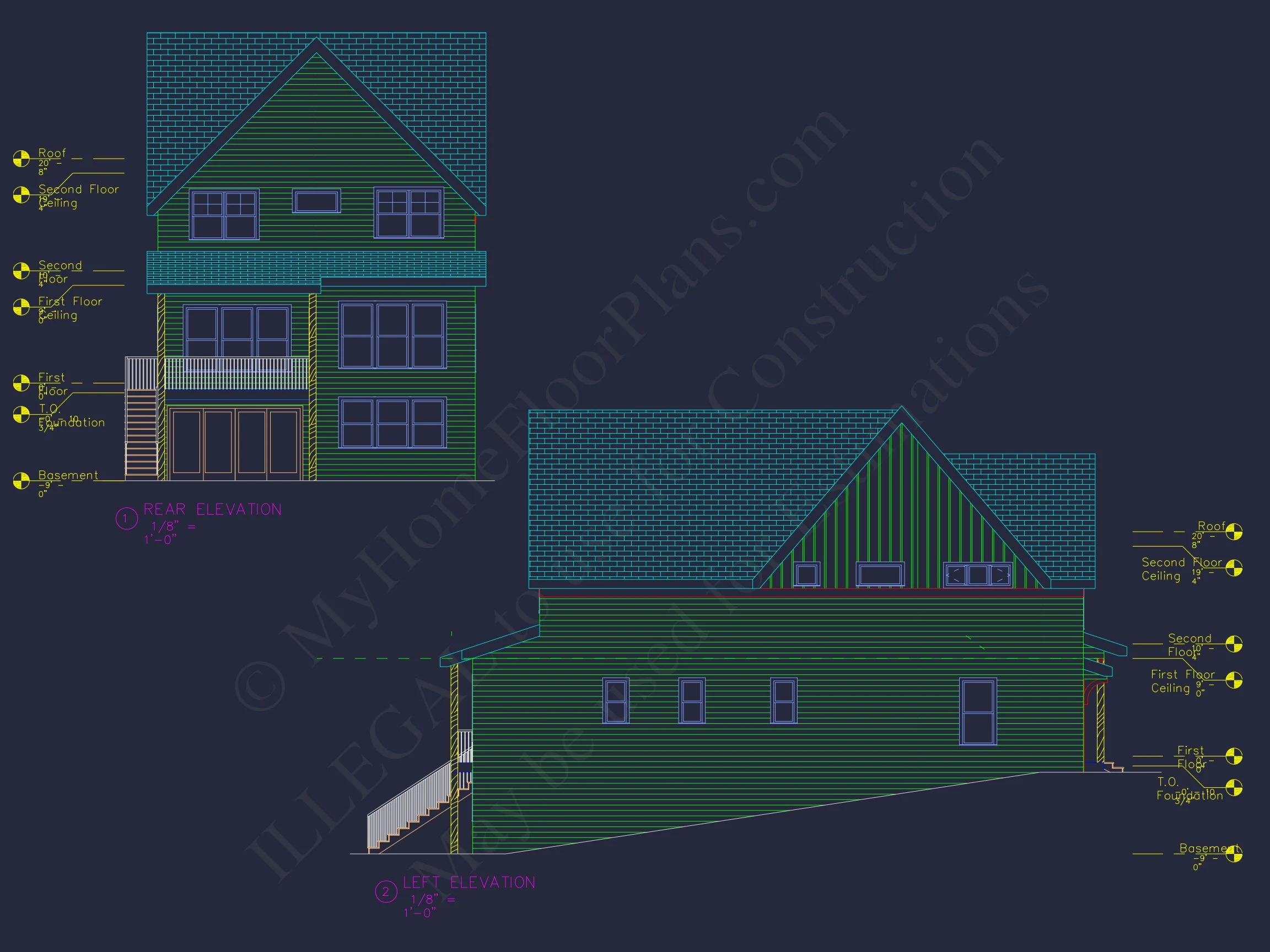 Modern Craftsman house Plan with Basement and Bonus Room