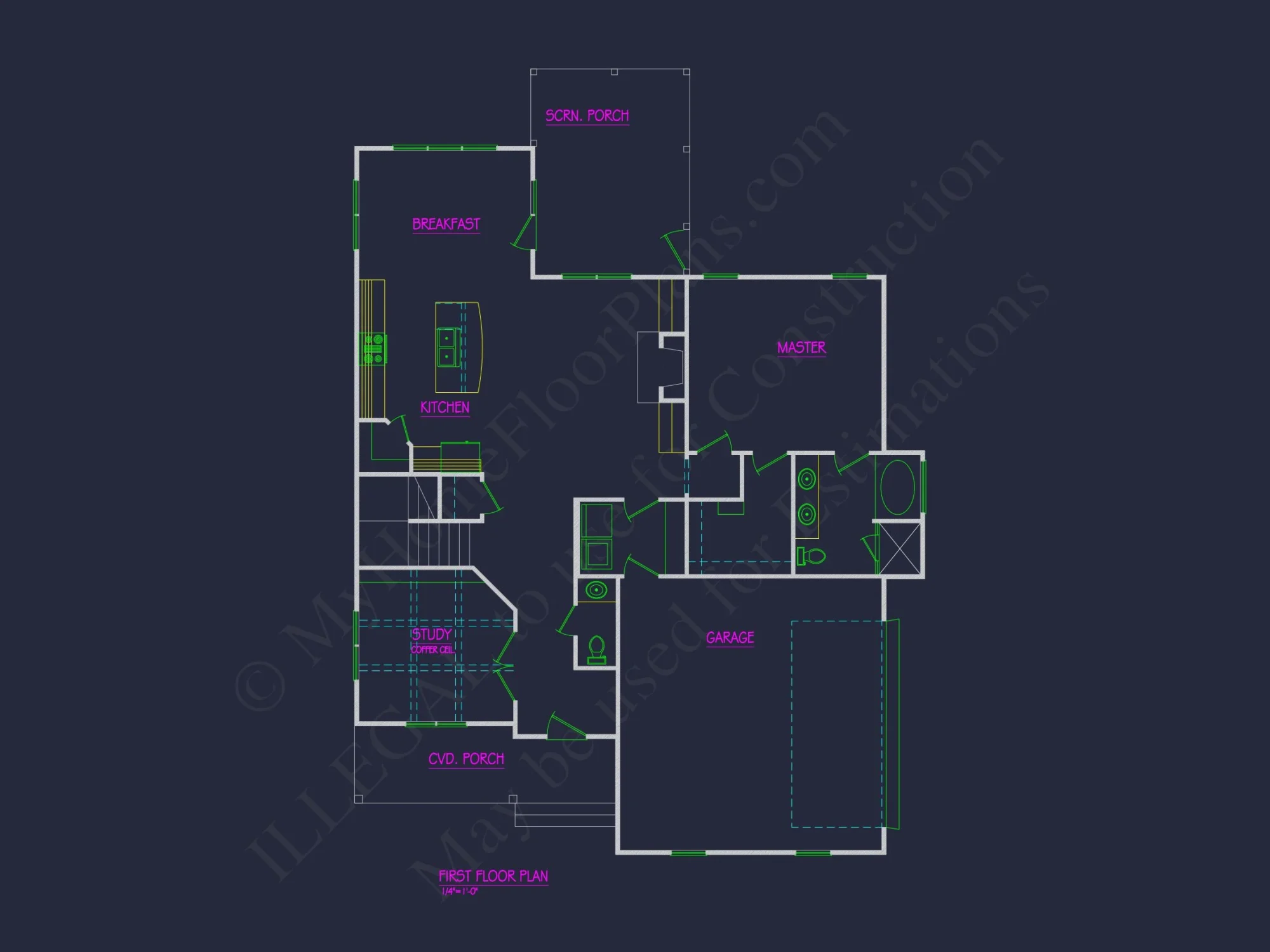 Stunning house Floor Plan with CAD Designs & Blueprints