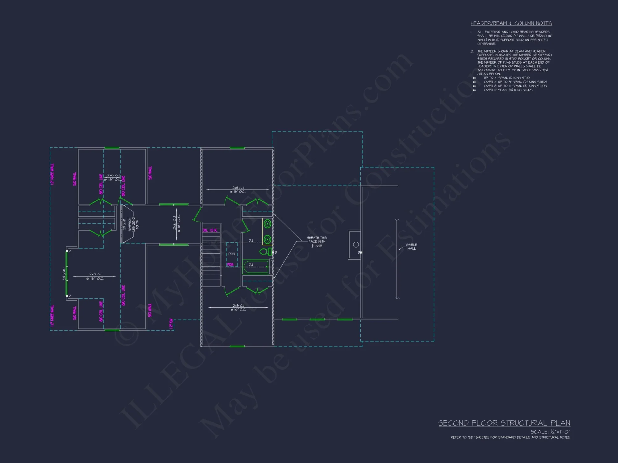 Effortlessly Modern Floor Plan: house Blueprint CAD for Designers