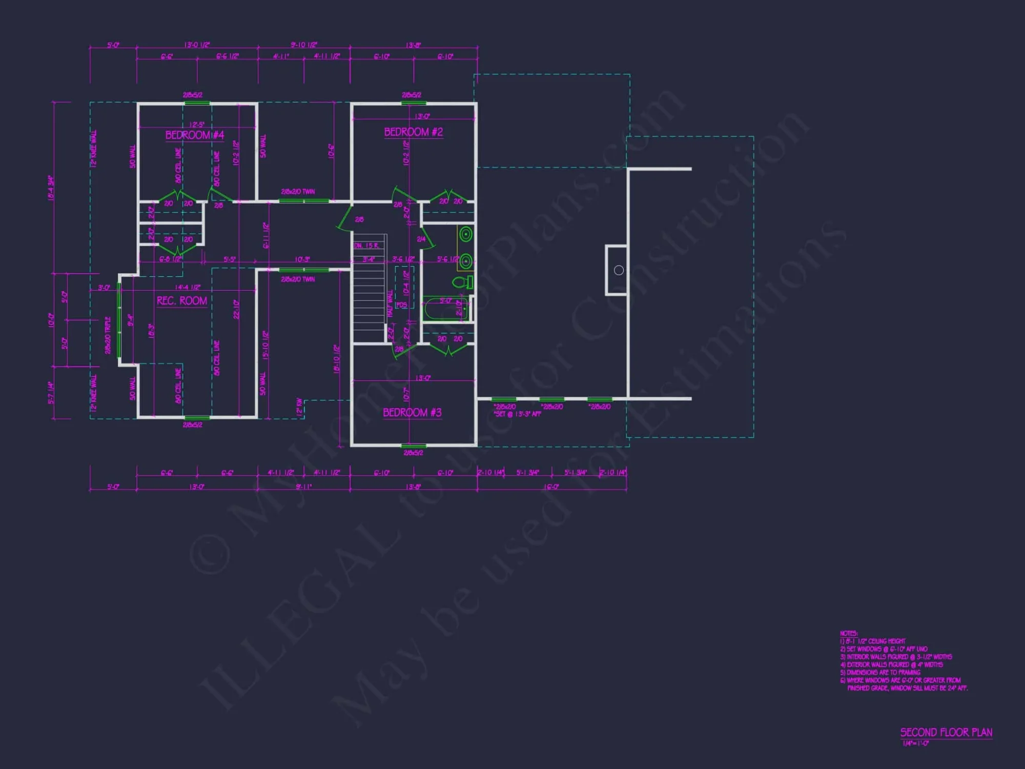 Effortlessly Modern Floor Plan: house Blueprint CAD for Designers