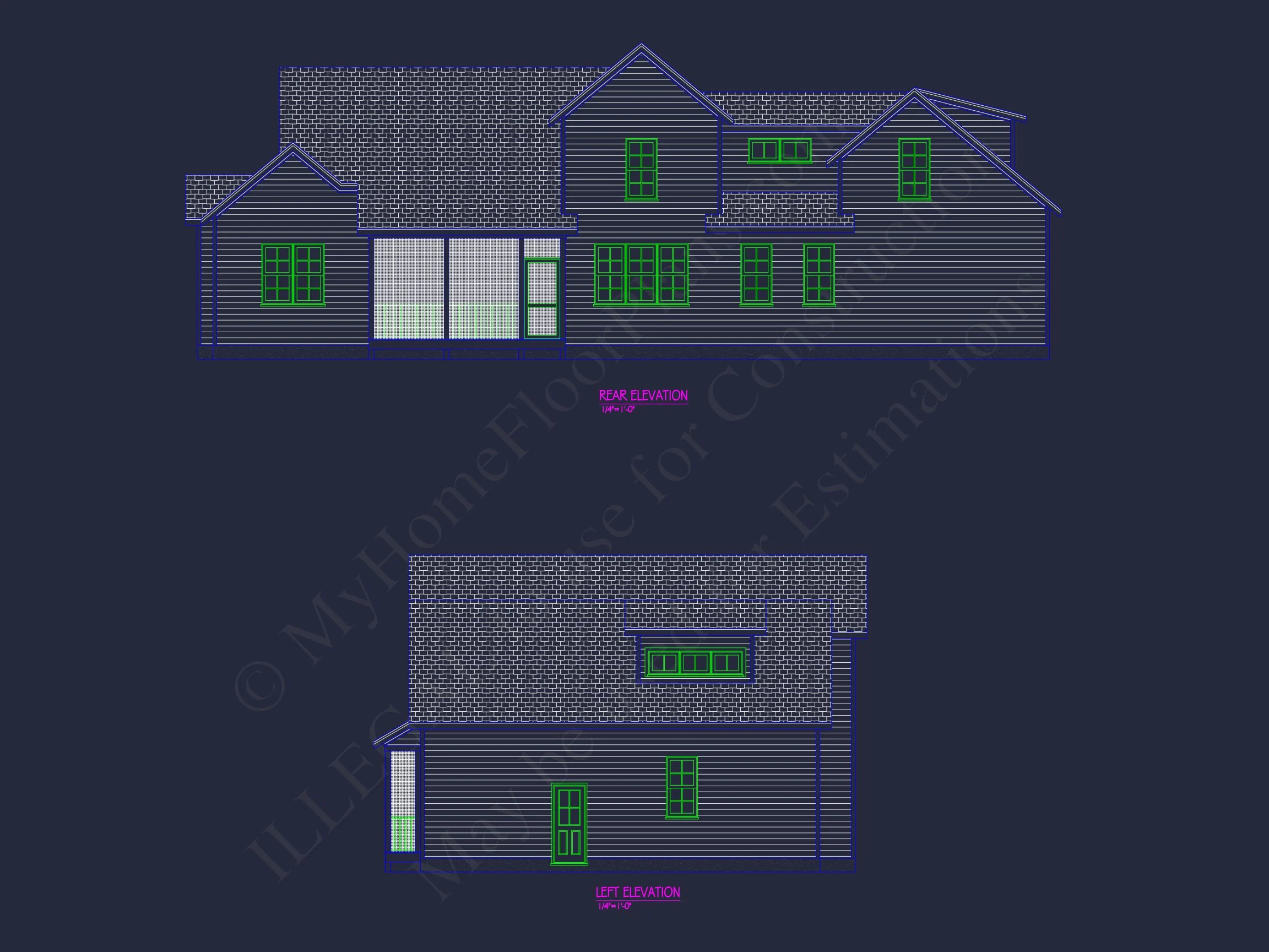 19-2322 HOUSE PLAN - Effortlessly Modern Floor Plan: House Blueprint CAD for Designers 3 Effortlessly Modern Floor Plan: house Blueprint CAD for Designers