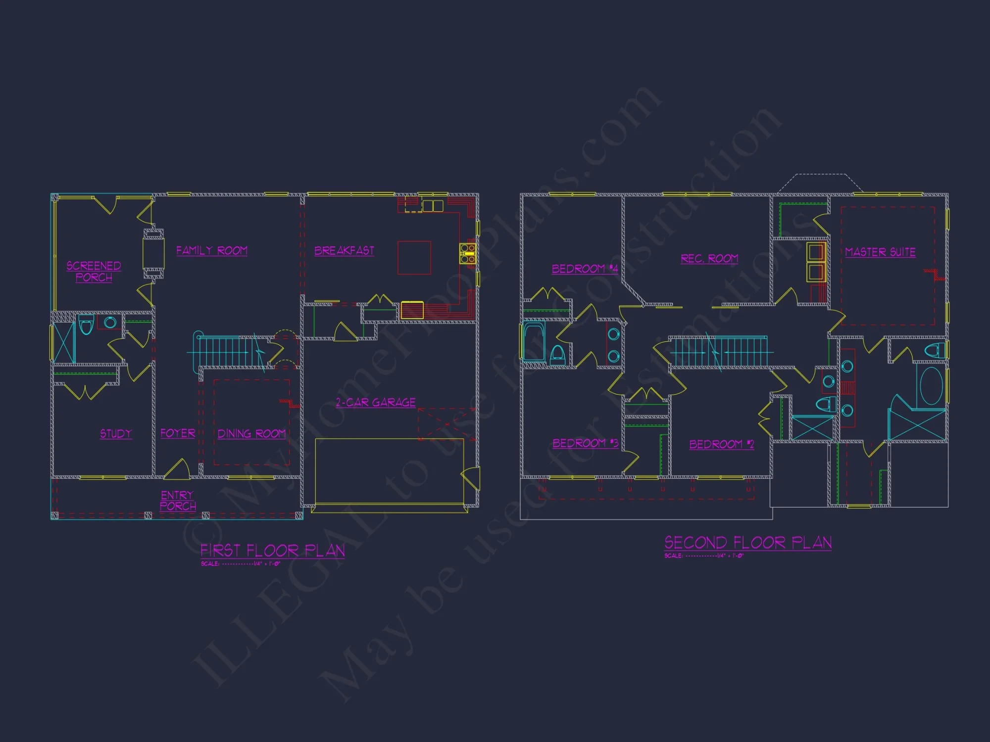 Modern Craftsman house Plan with Architectural Designs