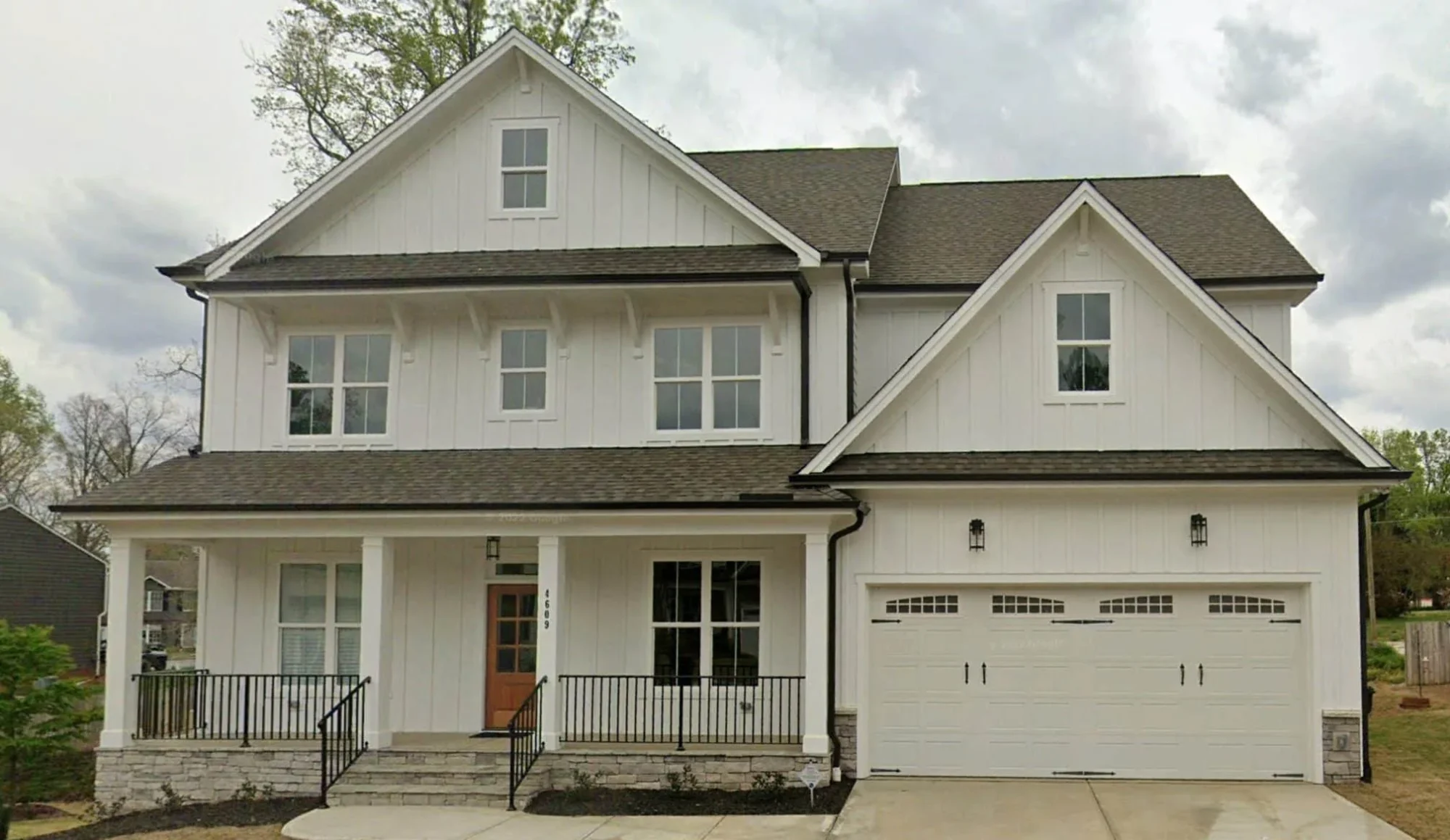 Modern Craftsman house Plan with Architectural Designs