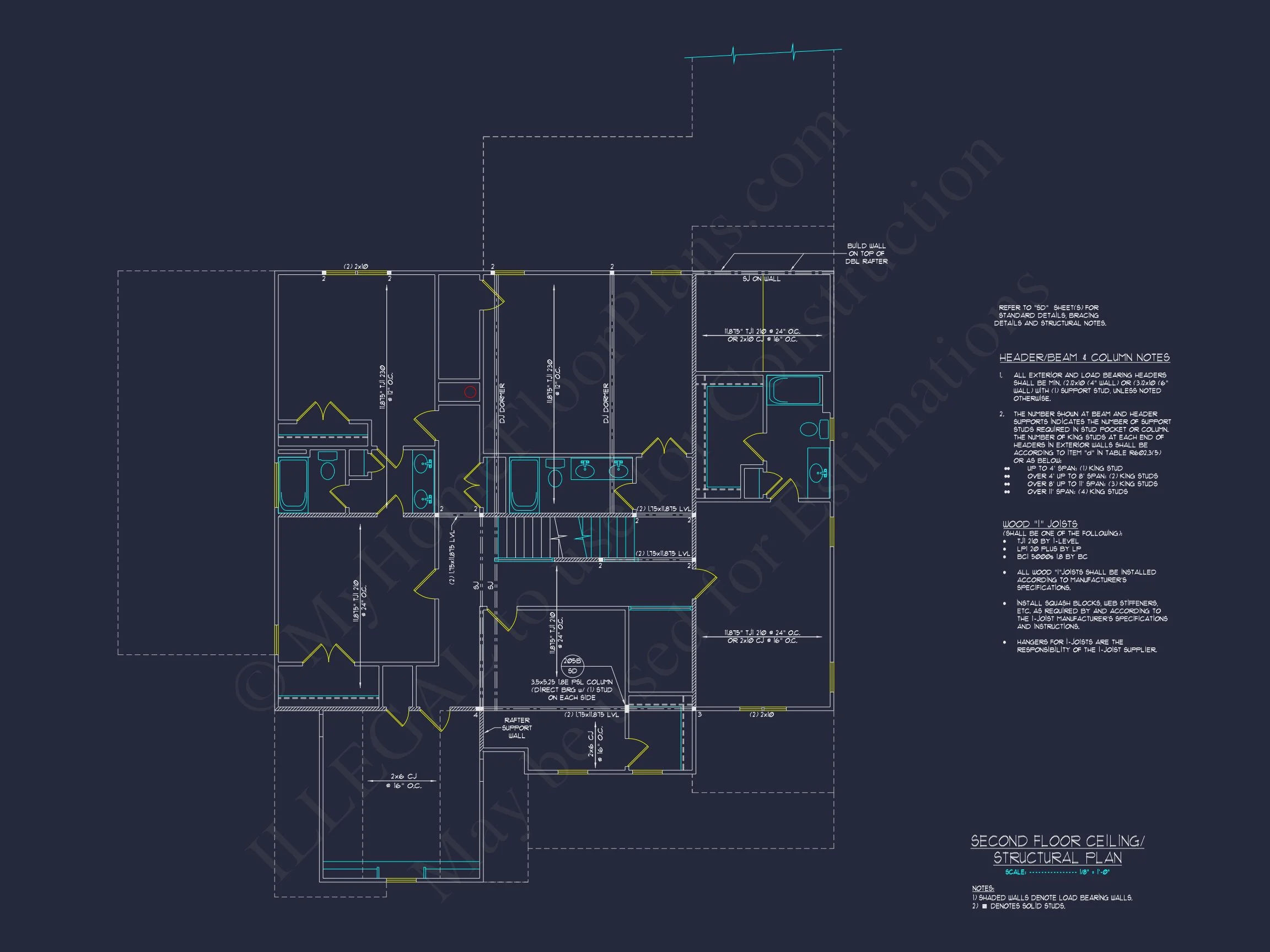 19-2251 HOUSE PLAN - Custom House Plan with 2-Story CAD Designs and Spacious Layout 11 Custom house Plan with 2-Story CAD Designs and Spacious Layout