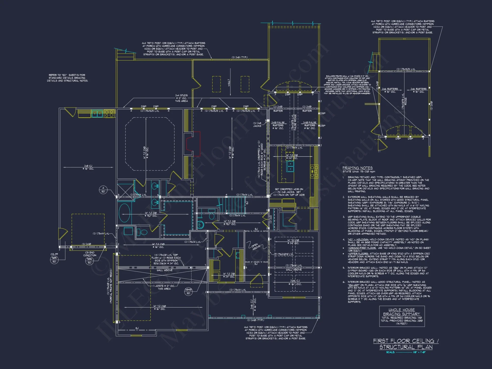 Custom house Plan with 2-Story CAD Designs and Spacious Layout