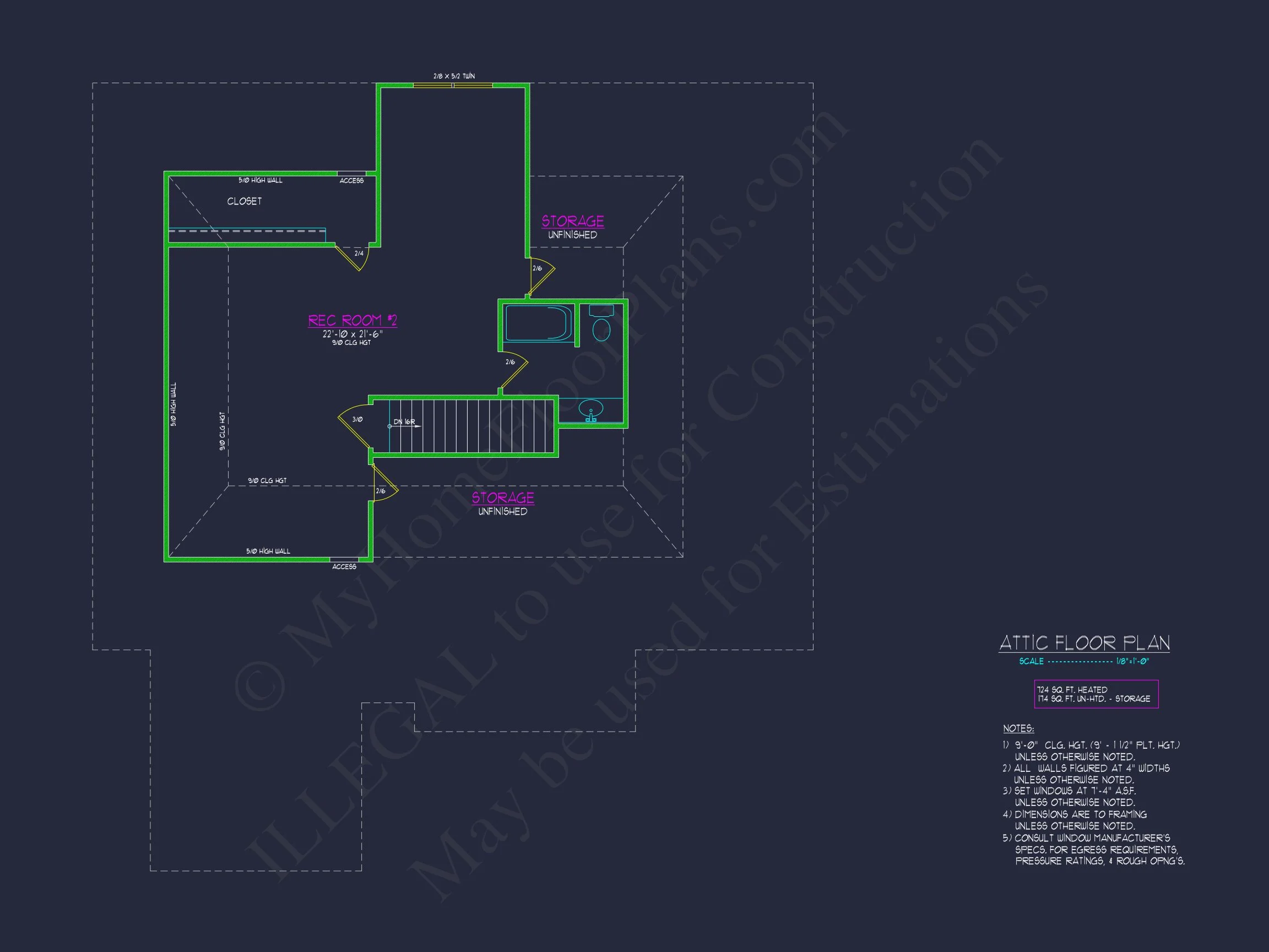 19-2251 HOUSE PLAN - Custom House Plan with 2-Story CAD Designs and Spacious Layout 7 Custom house Plan with 2-Story CAD Designs and Spacious Layout