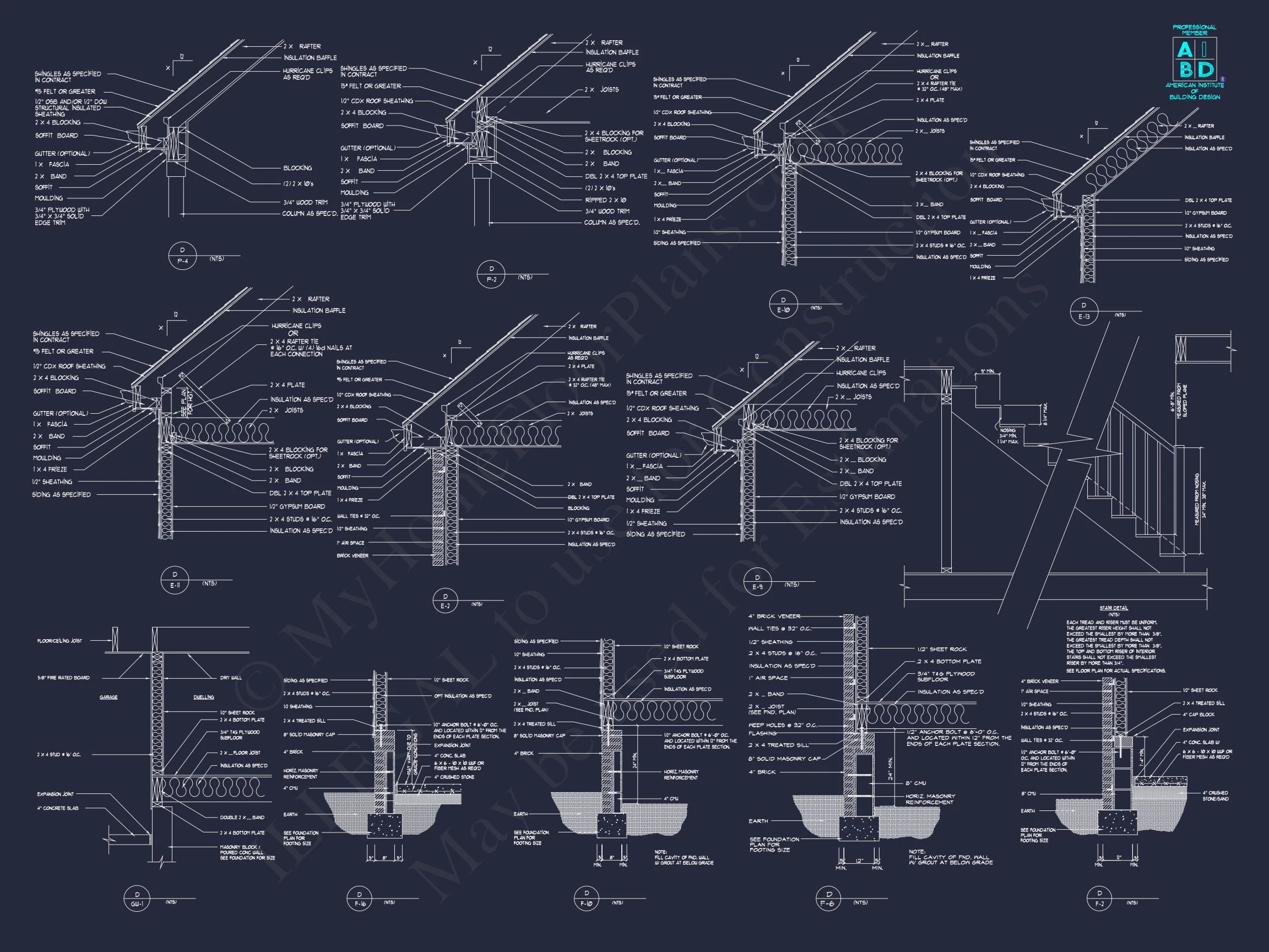19-2161 HOUSE PLAN - Spacious House Floor Plan with CAD Designs and 2-Story Blueprint 11 Spacious house Floor Plan with CAD Designs and 2-Story Blueprint