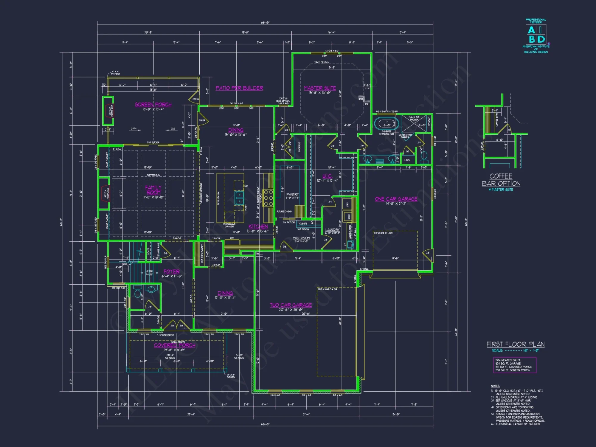 Spacious house Floor Plan with CAD Designs and 2-Story Blueprint