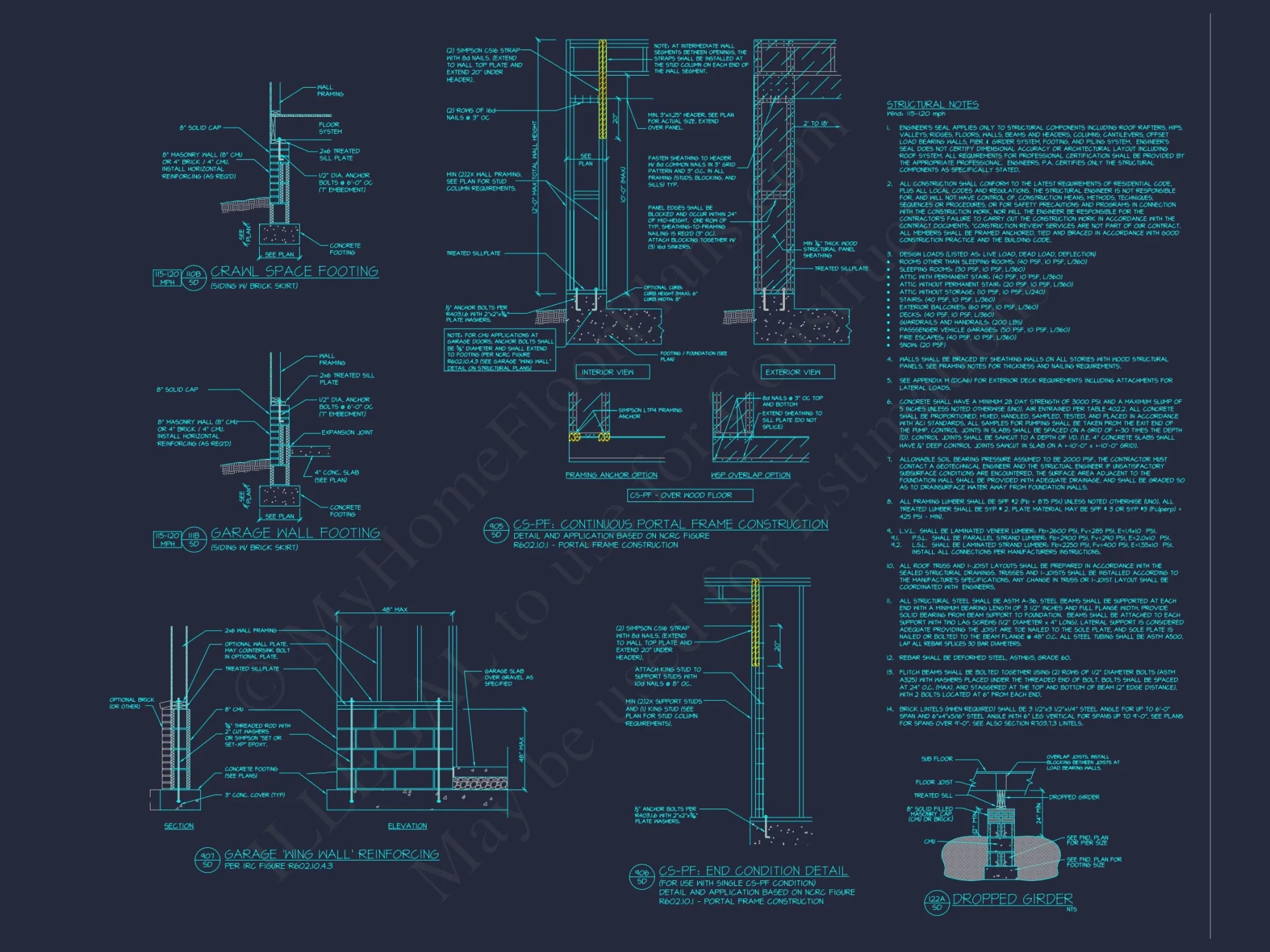 Spacious house Plan with CAD Blueprints & Modern Designs