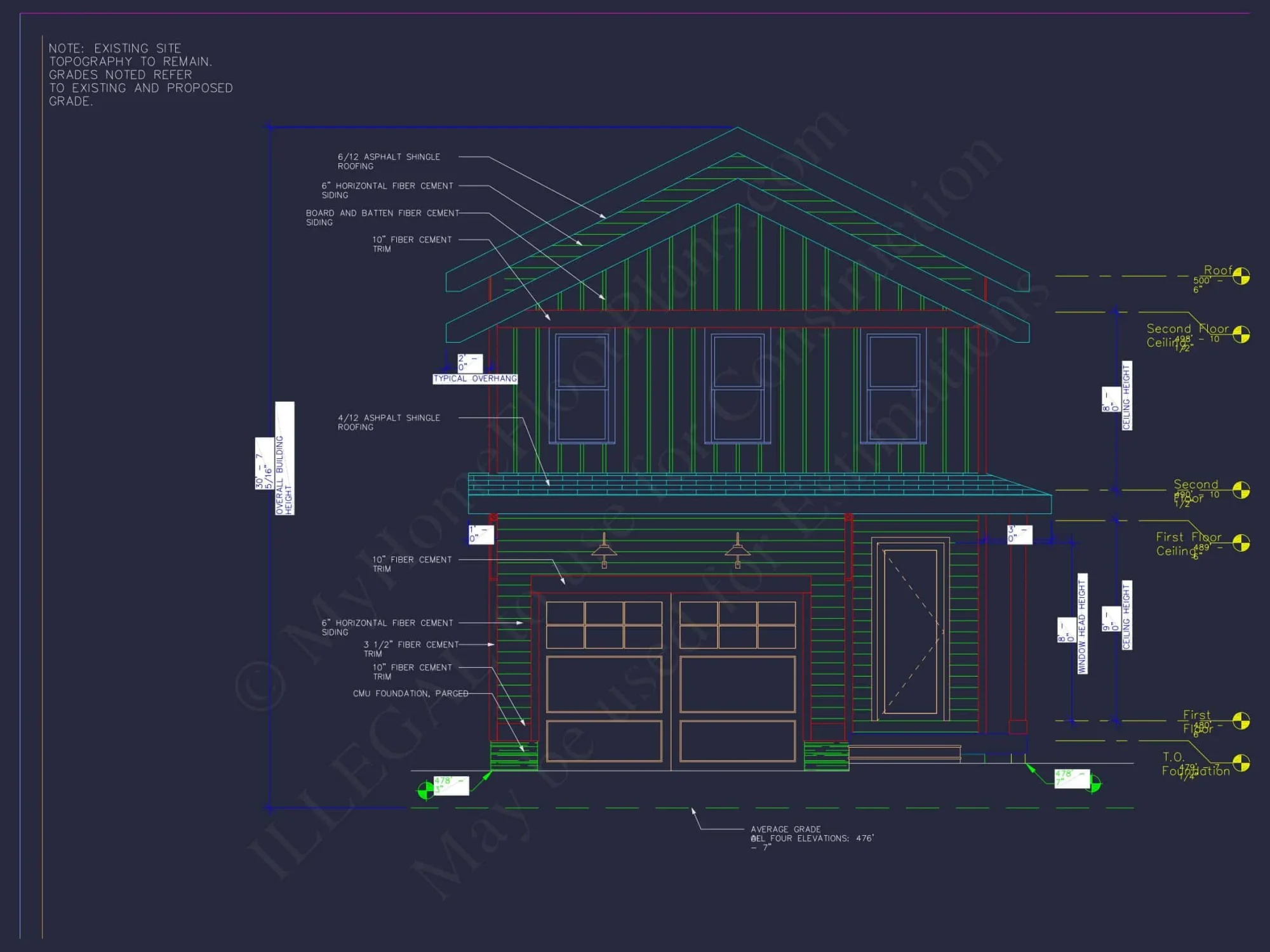 Elegant house Plan with Spacious Layout & Modern CAD Designs