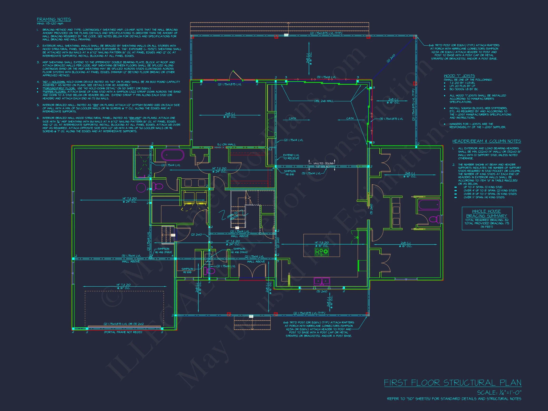 19-2102 HOUSE PLAN - Spacious House Floor Plan with 1.5 Stories, CAD Blueprints 12 Spacious house Floor Plan with 1.5 Stories, CAD Blueprints