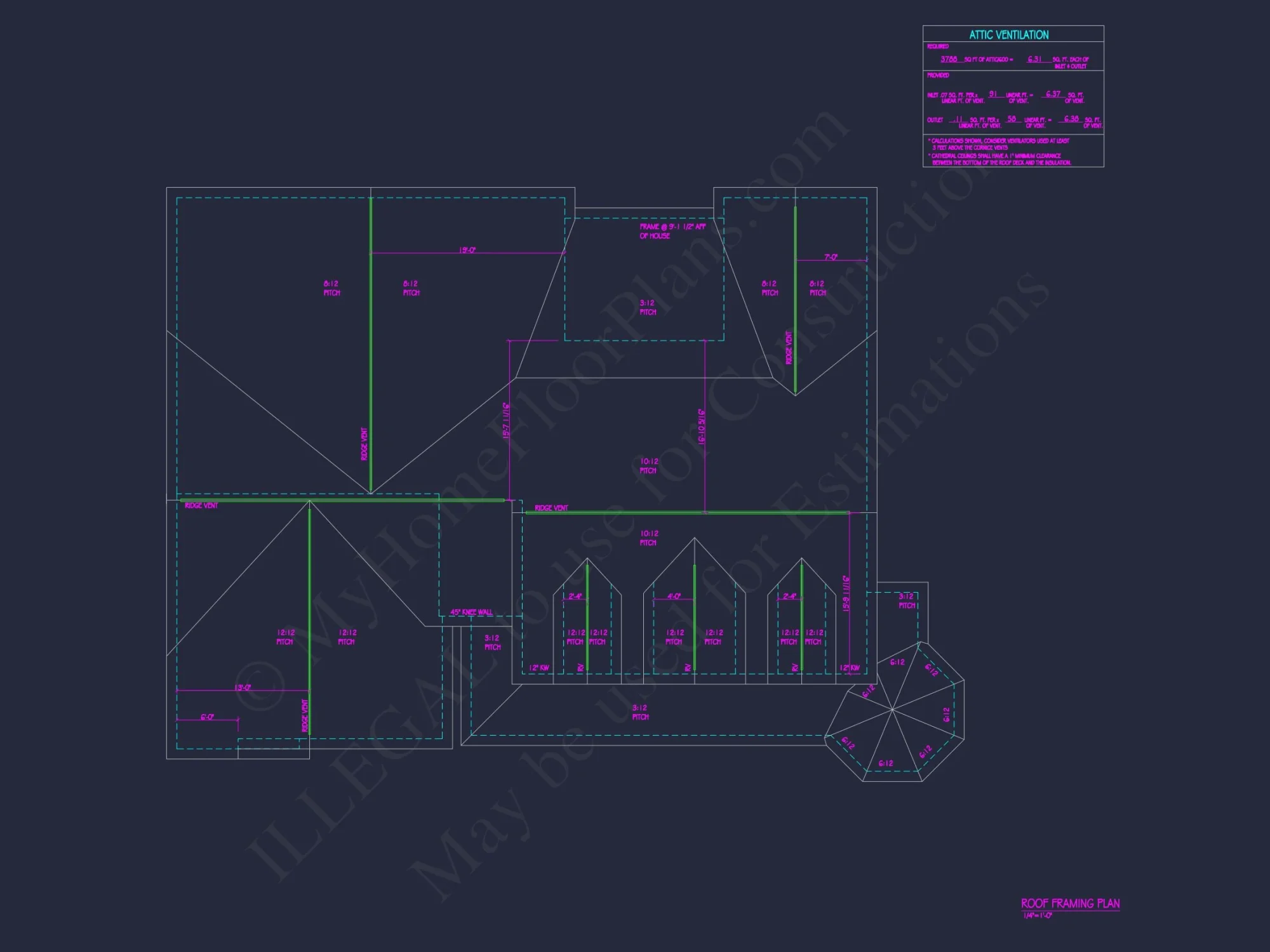 Spacious 2-Story house Plan with 3 Bedrooms and Colonial Design