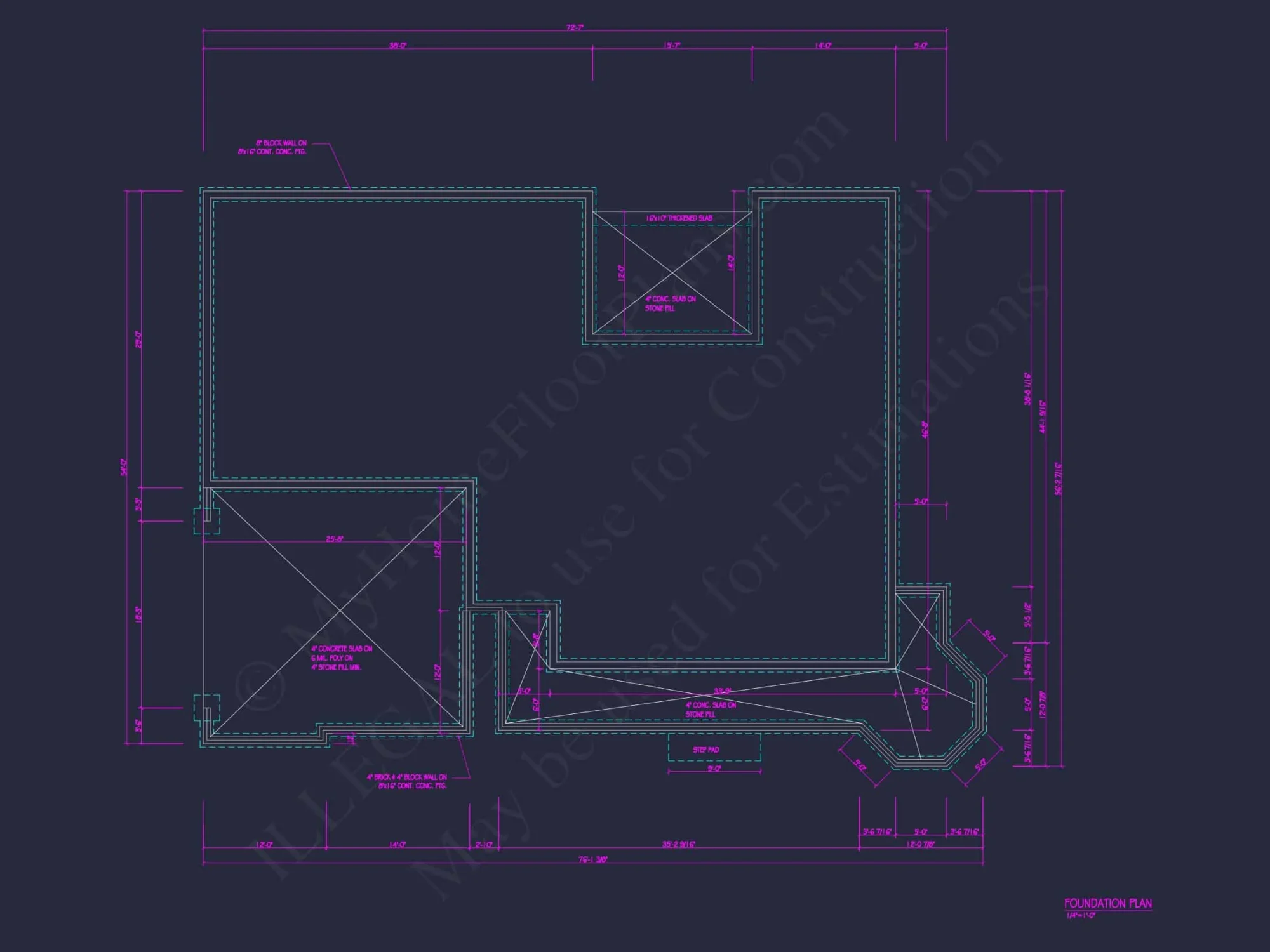 Spacious 2-Story house Plan with 3 Bedrooms and Colonial Design