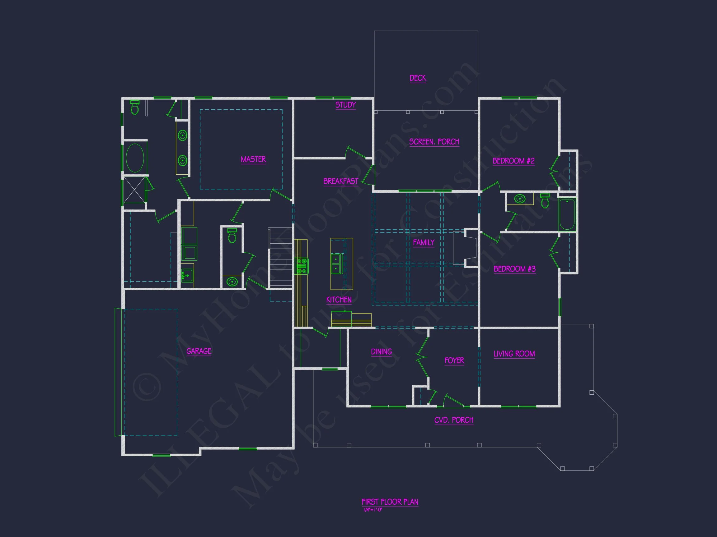 19-2060 HOUSE PLAN - Spacious 2-Story House Plan with 3 Bedrooms and Colonial Design 4 Spacious 2-Story house Plan with 3 Bedrooms and Colonial Design