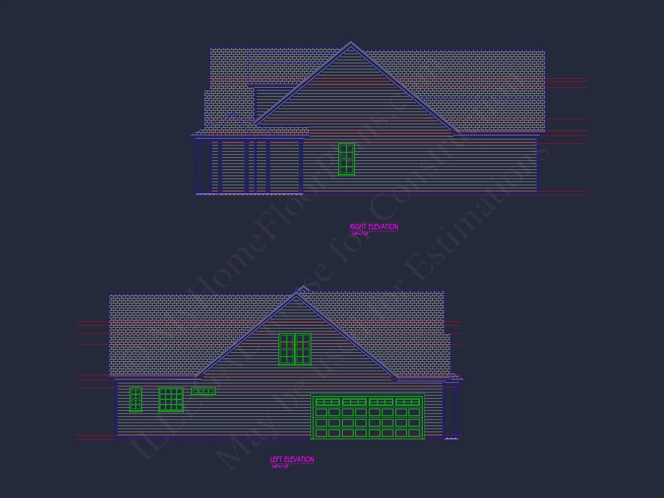 19-2060 HOUSE PLAN - Spacious 2-Story House Plan with 3 Bedrooms and Colonial Design 3 Spacious 2-Story house Plan with 3 Bedrooms and Colonial Design