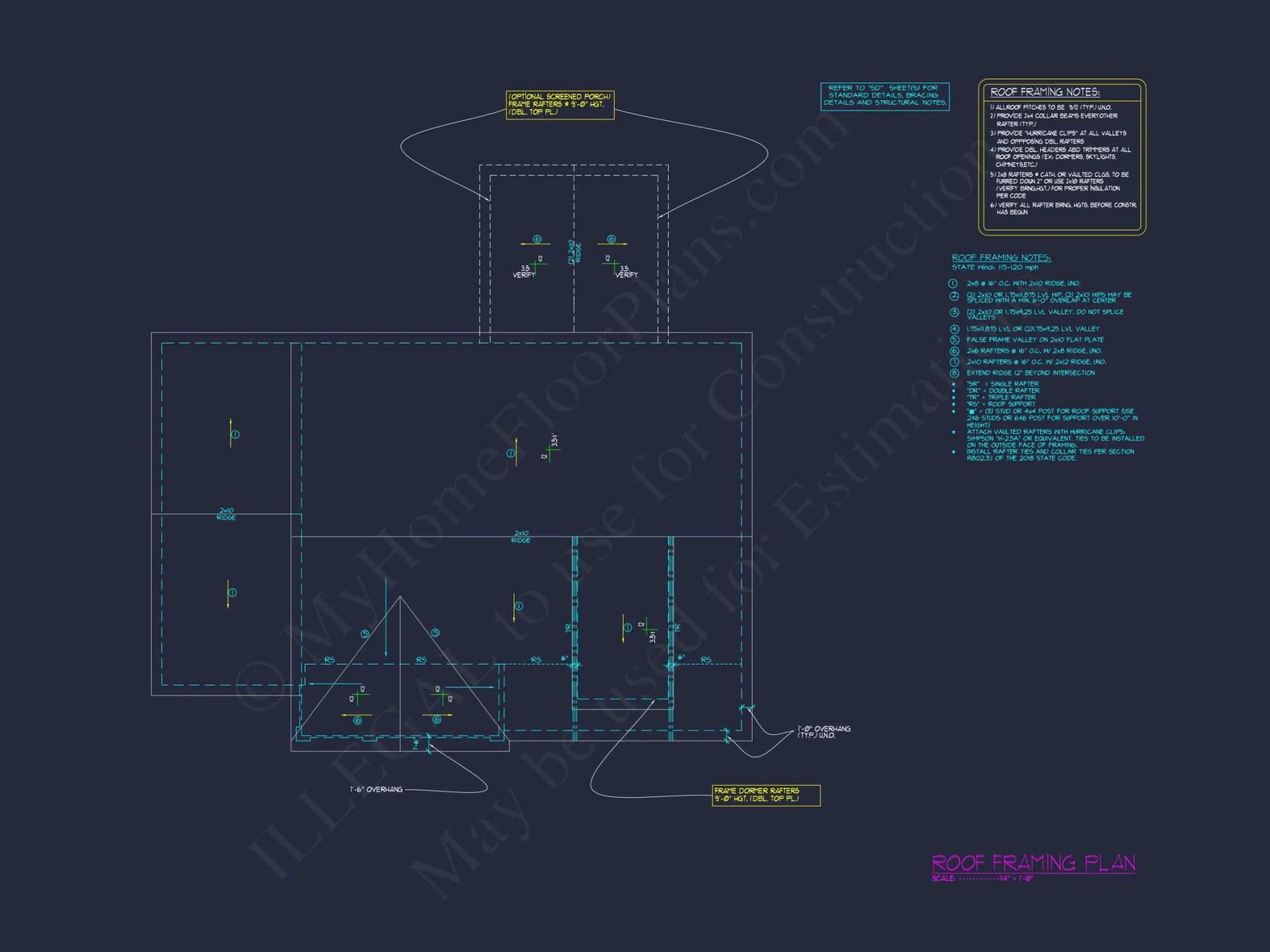 4 Bed, 3.5 Bath Layout