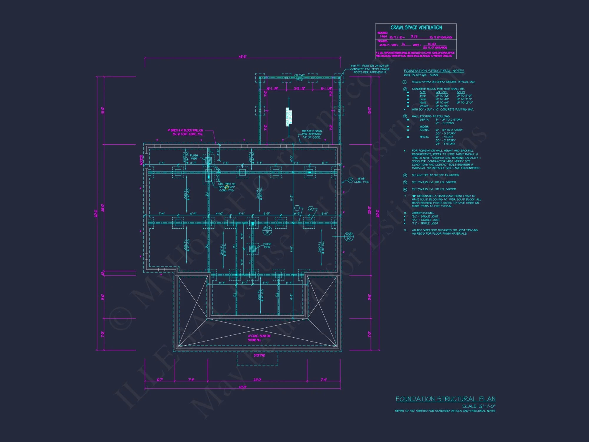 Traditional house Floor Plan with Detailed CAD Designs