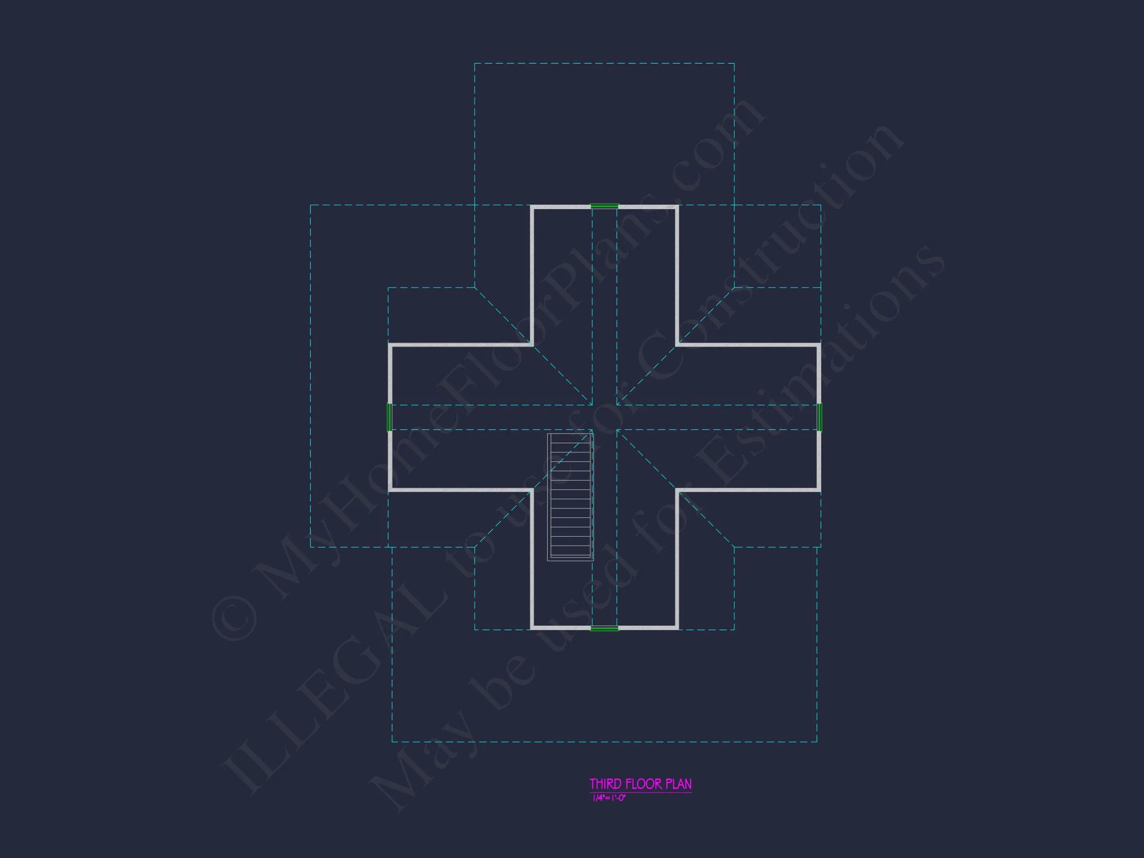 19-2008 HOUSE PLAN - Traditional House Floor Plan with Detailed CAD Designs 5 Traditional house Floor Plan with Detailed CAD Designs