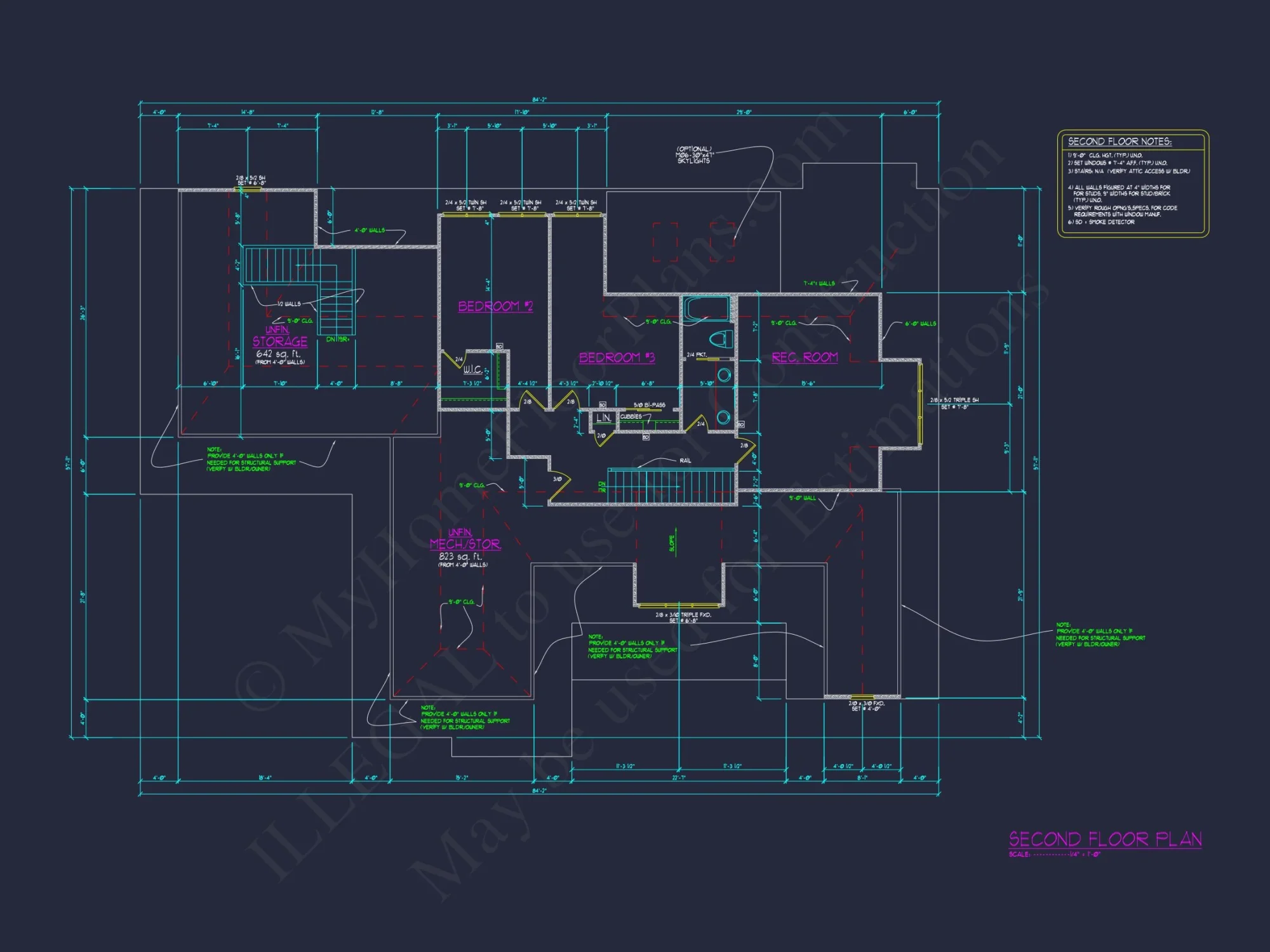 Elegant house Floor Plan with Detailed CAD Designs & Blueprints