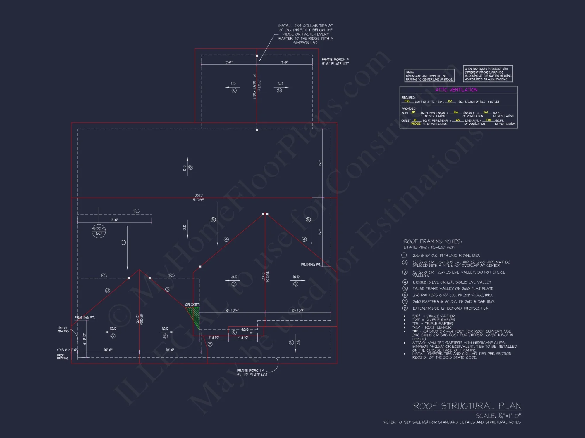 Traditional Craftsman house Plan with Open Floor Plan Design