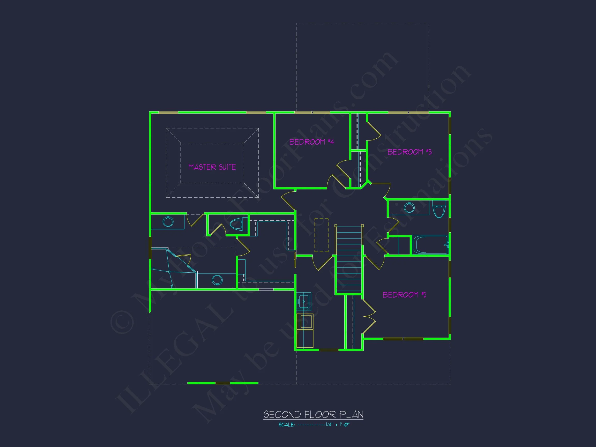 Traditional Craftsman house Plan with Open Floor Plan Design