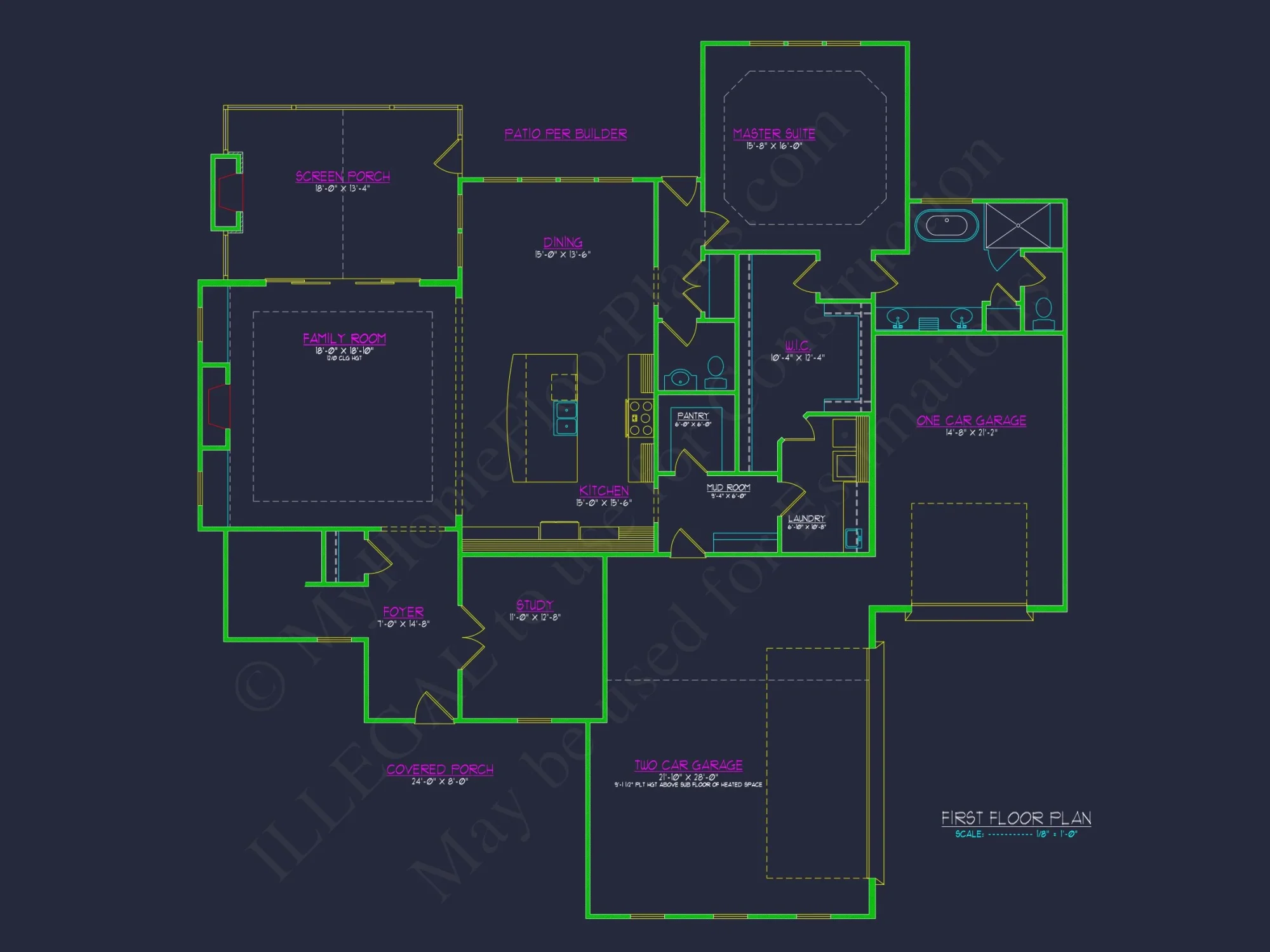 Modern Craftsman house Plan with Spacious Floor Designs