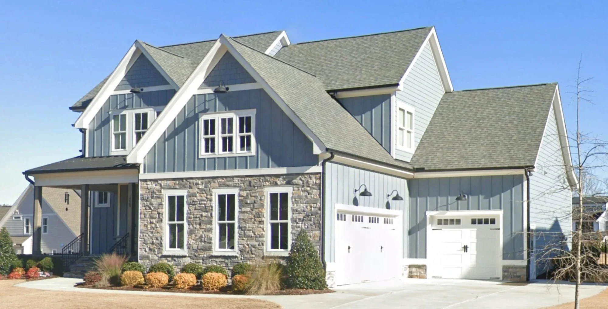 Modern Craftsman house Plan with Spacious Floor Designs