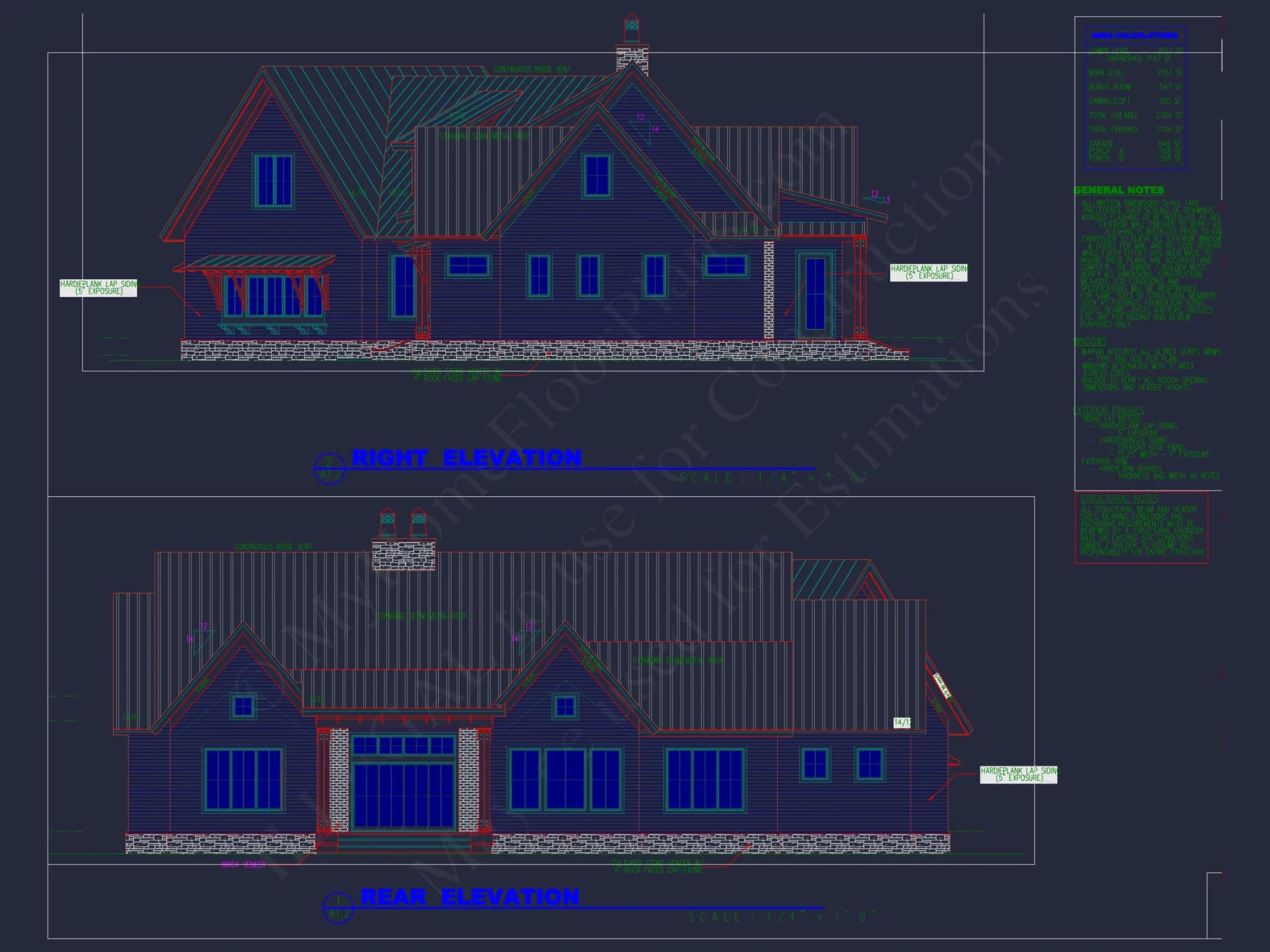 house Designs: 1.5-Story Craftsman Blueprint with Open Floor Plan