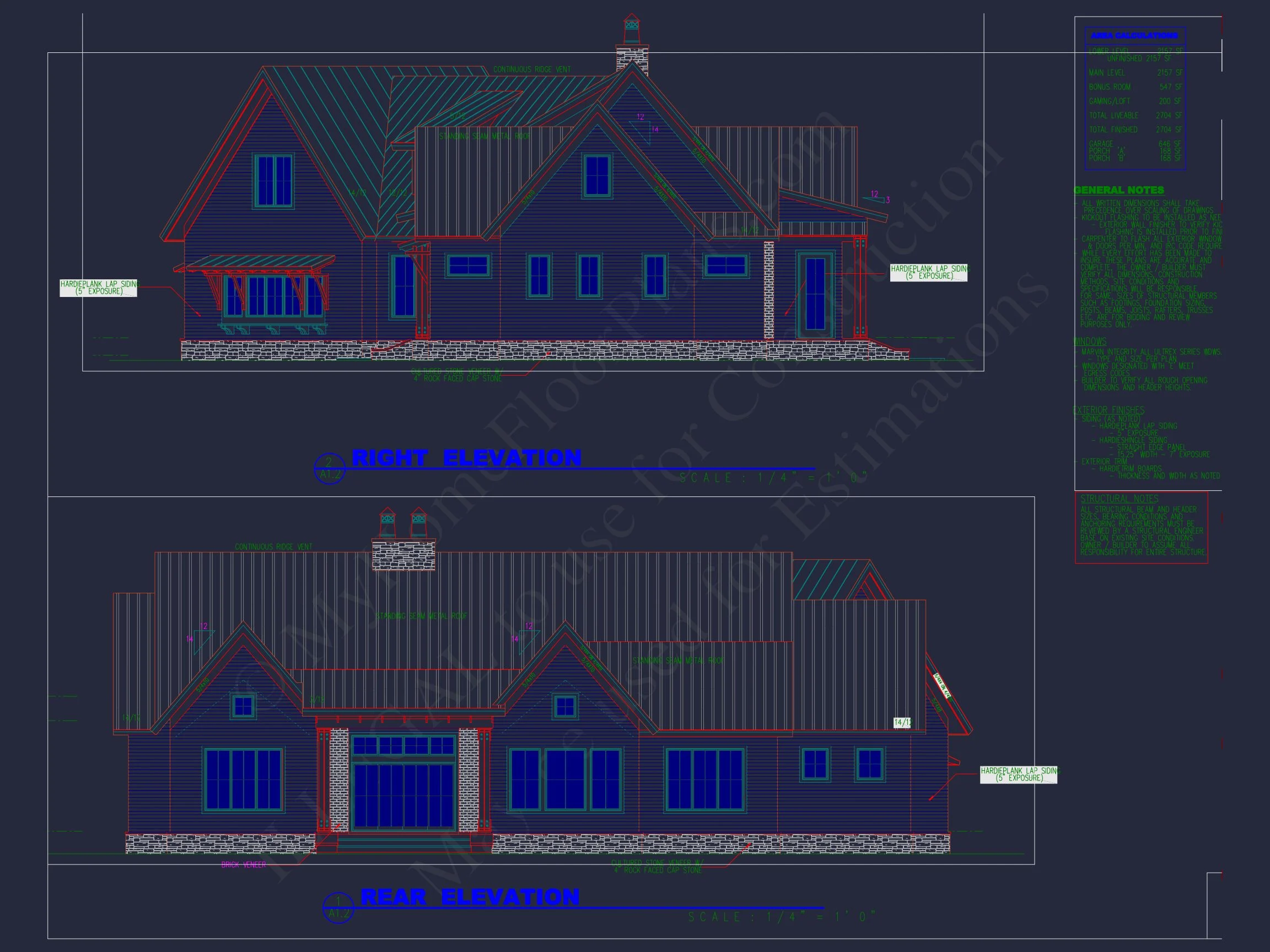 19-1889 HOUSE PLAN - House Designs: 1.5-Story Craftsman Blueprint with Open Floor Plan 3 house Designs: 1.5-Story Craftsman Blueprint with Open Floor Plan