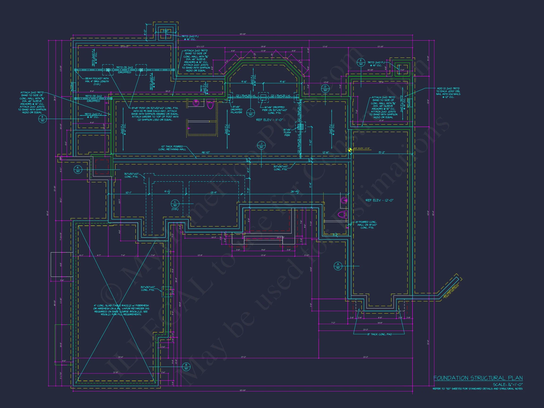 Elegant house Plan with Detailed Floor Blueprint and CAD Designs