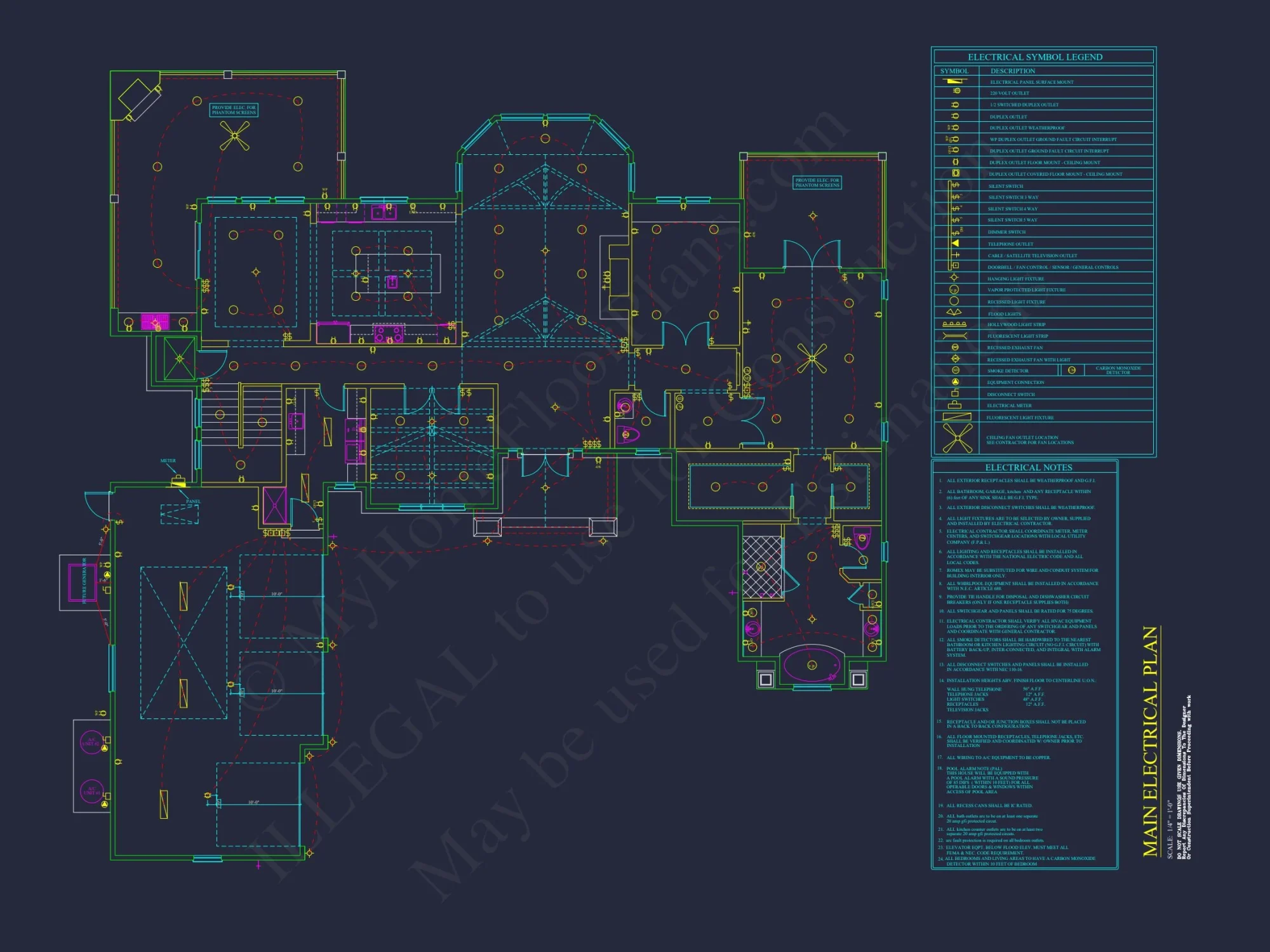 Elegant house Plan with Detailed Floor Blueprint and CAD Designs
