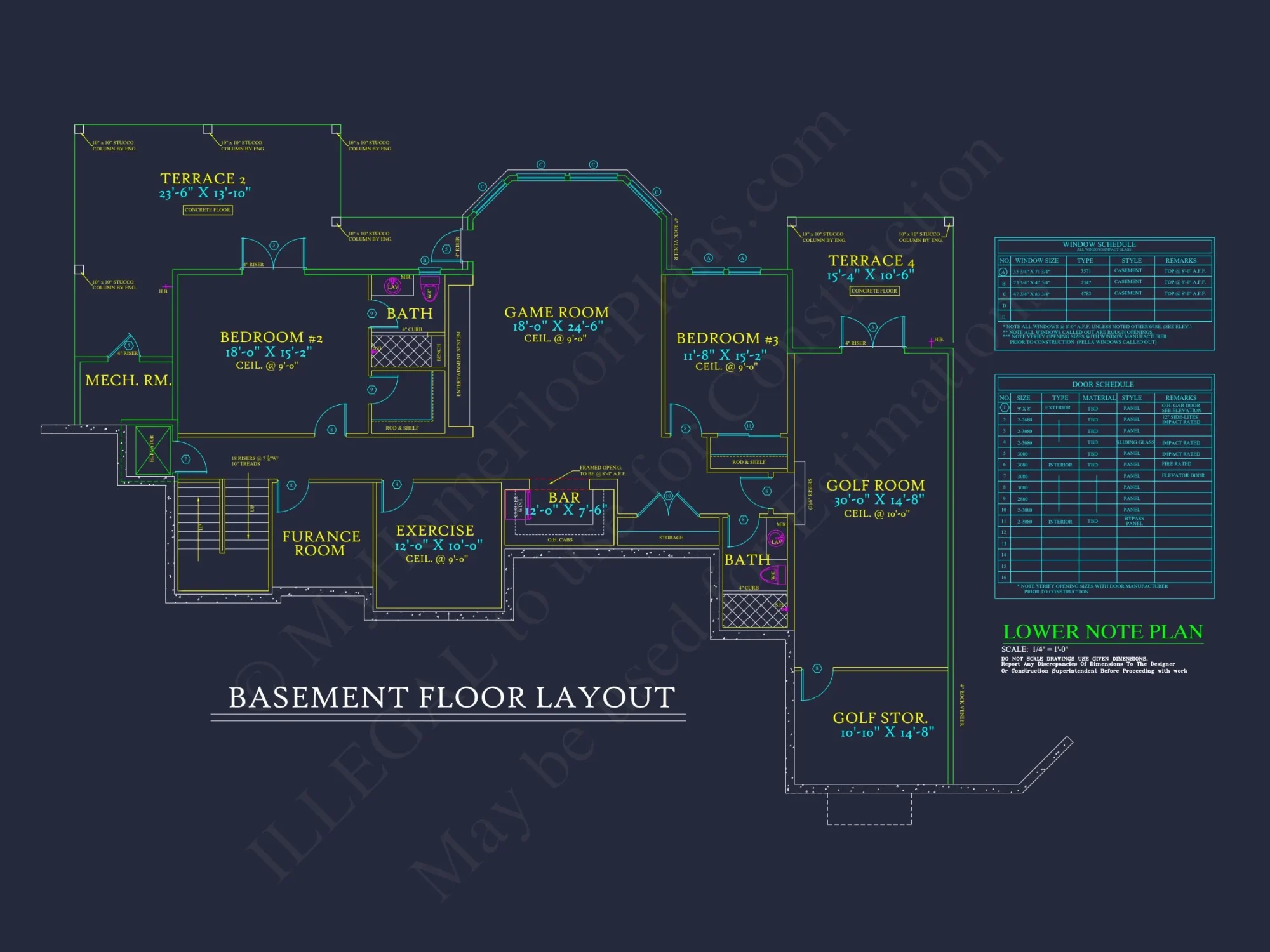 Elegant house Plan with Detailed Floor Blueprint and CAD Designs