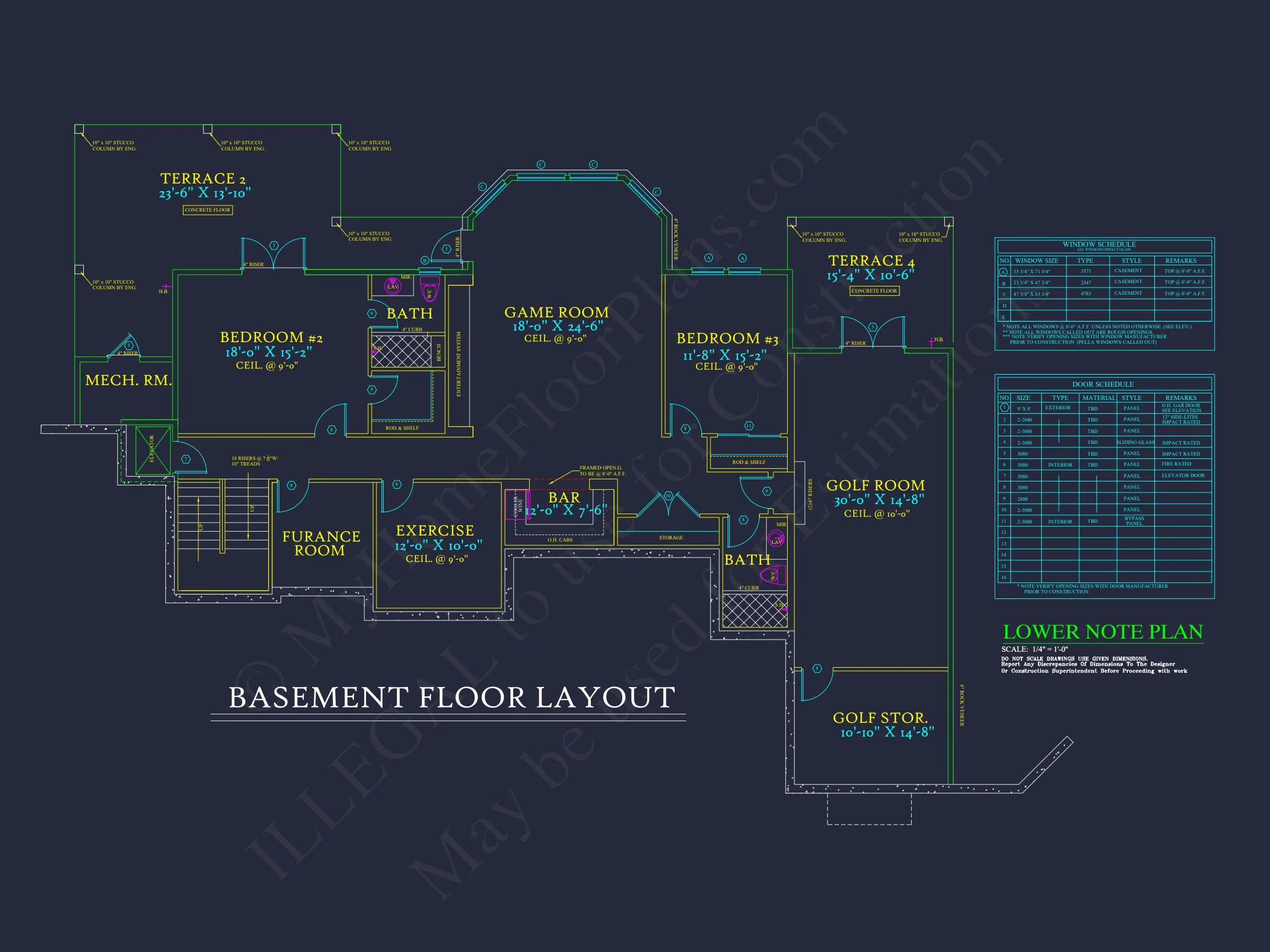 Elegant house Plan with Detailed Floor Blueprint and CAD Designs