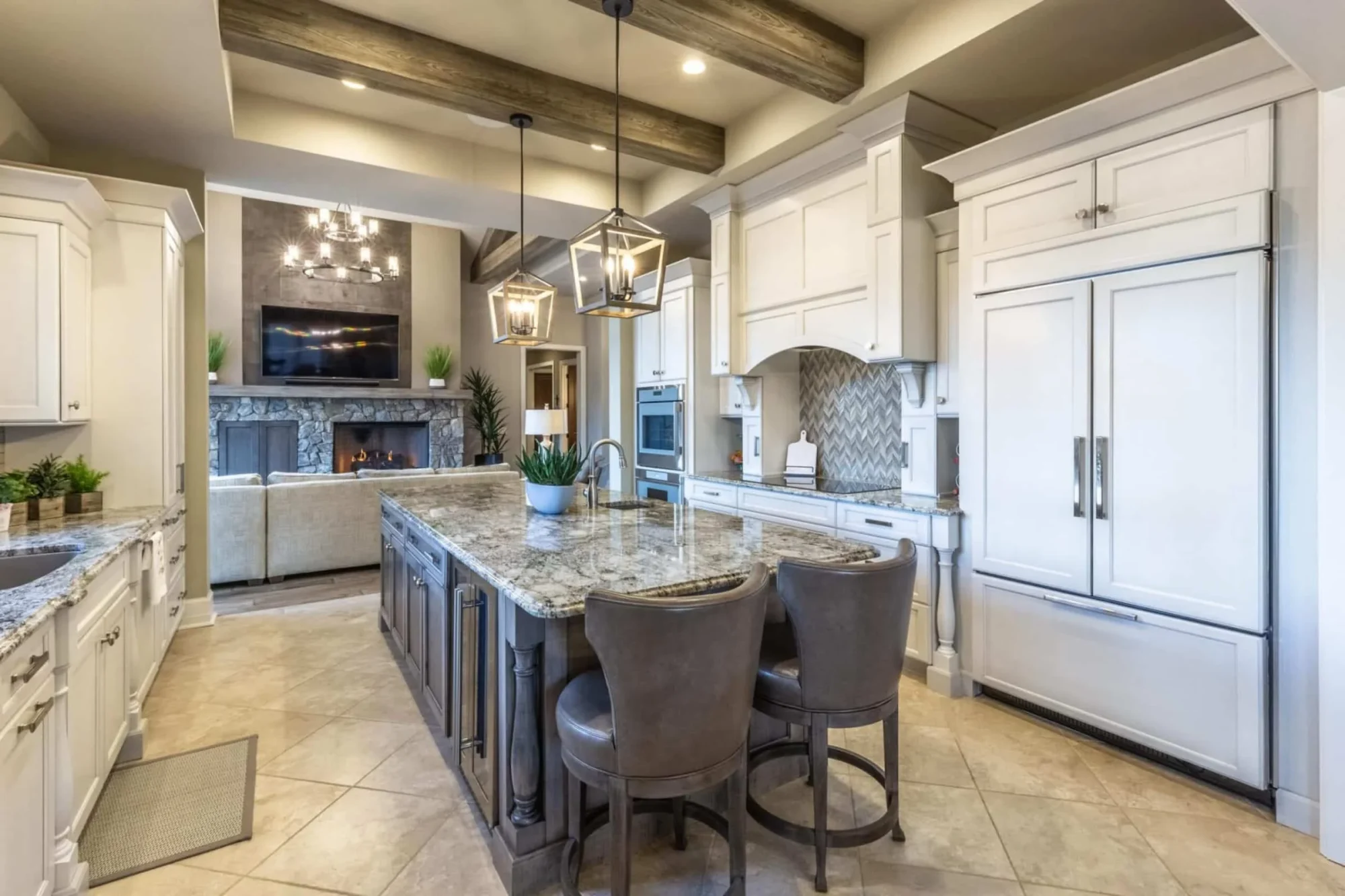 Elegant house Plan with Detailed Floor Blueprint and CAD Designs