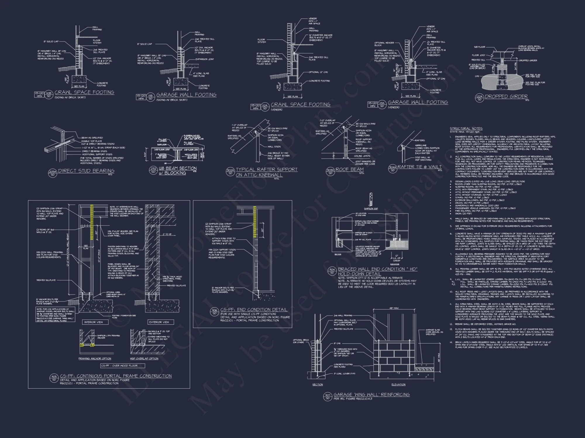 Custom house Floor Plan with Blueprint & CAD Designs