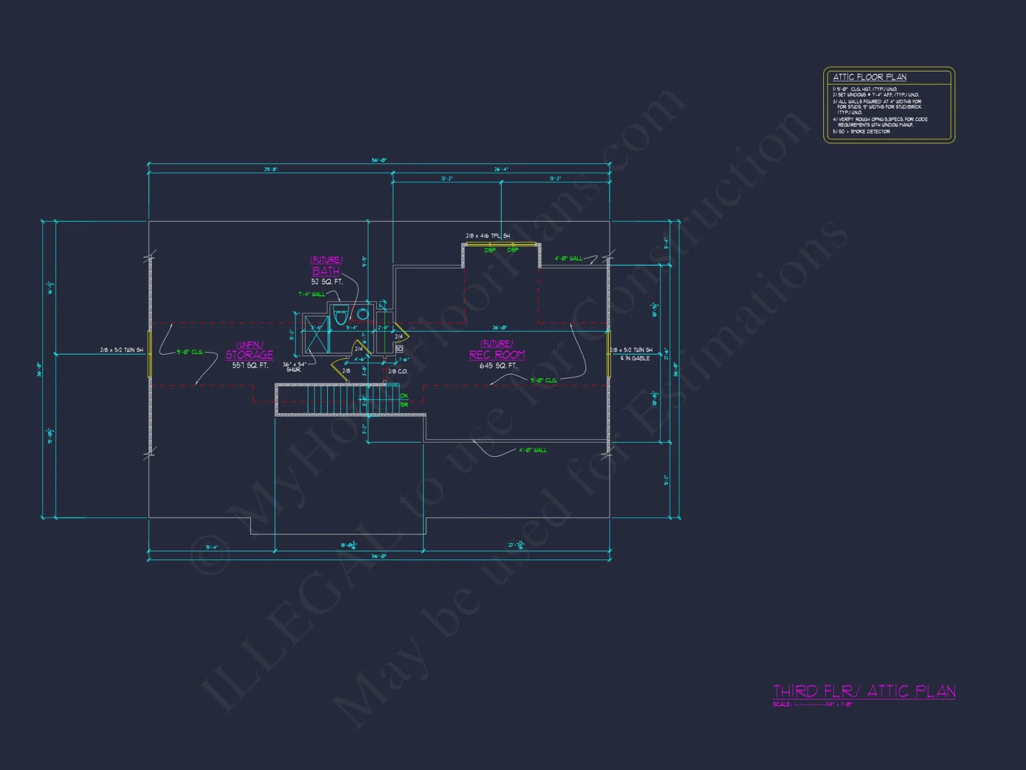 Custom house Floor Plan with Blueprint & CAD Designs