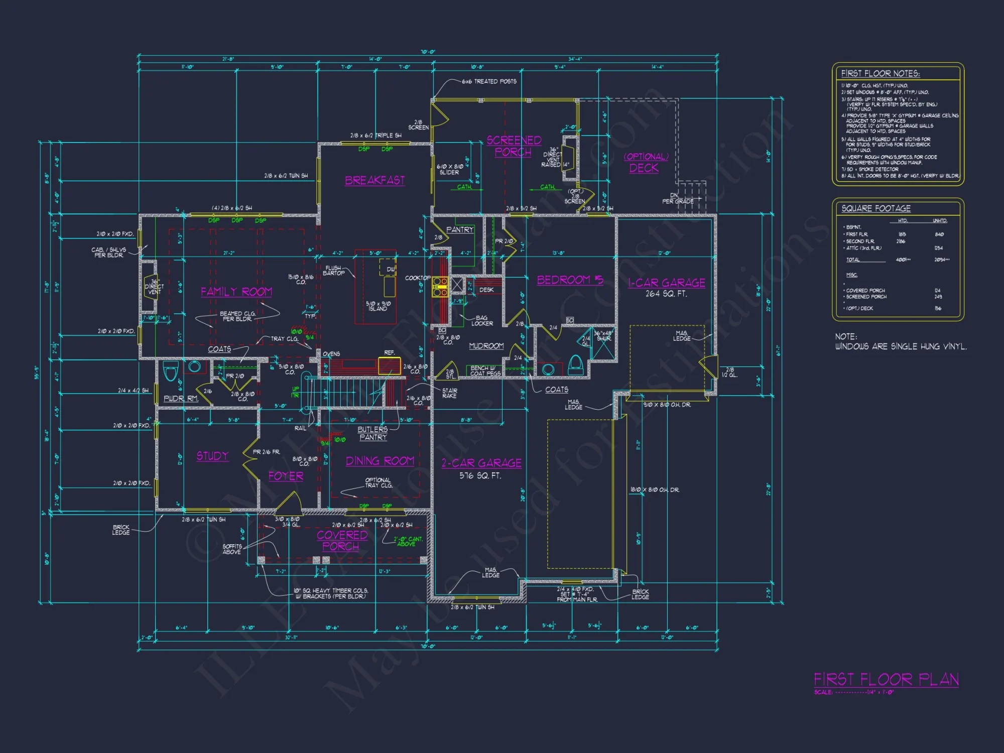 Custom house Floor Plan with Blueprint & CAD Designs