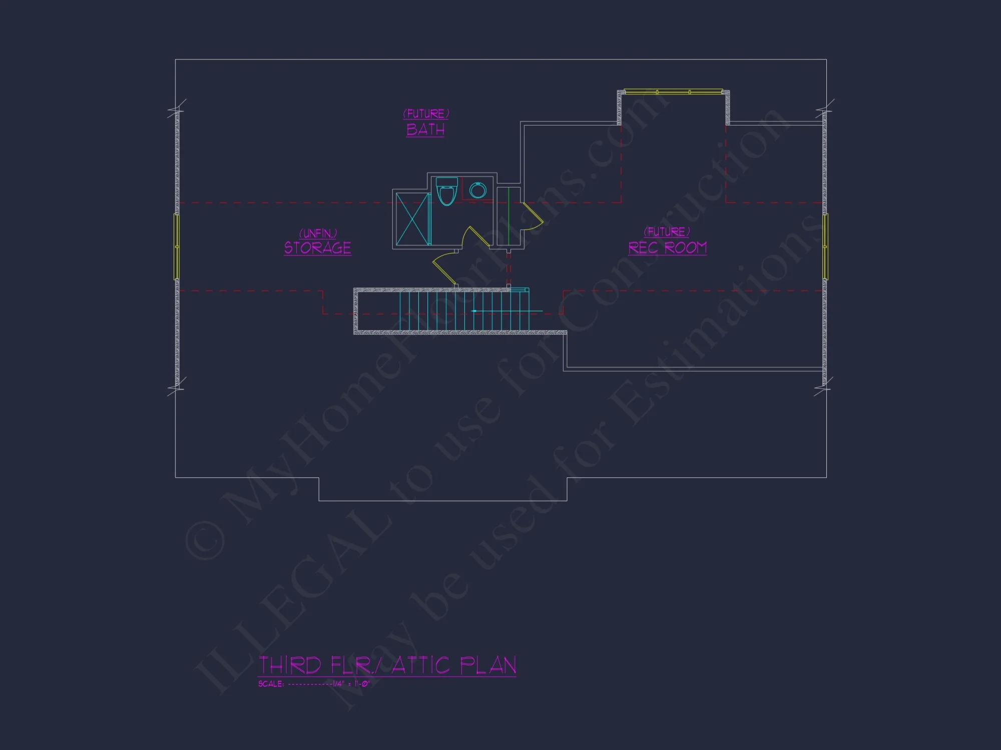 Custom house Floor Plan with Blueprint & CAD Designs