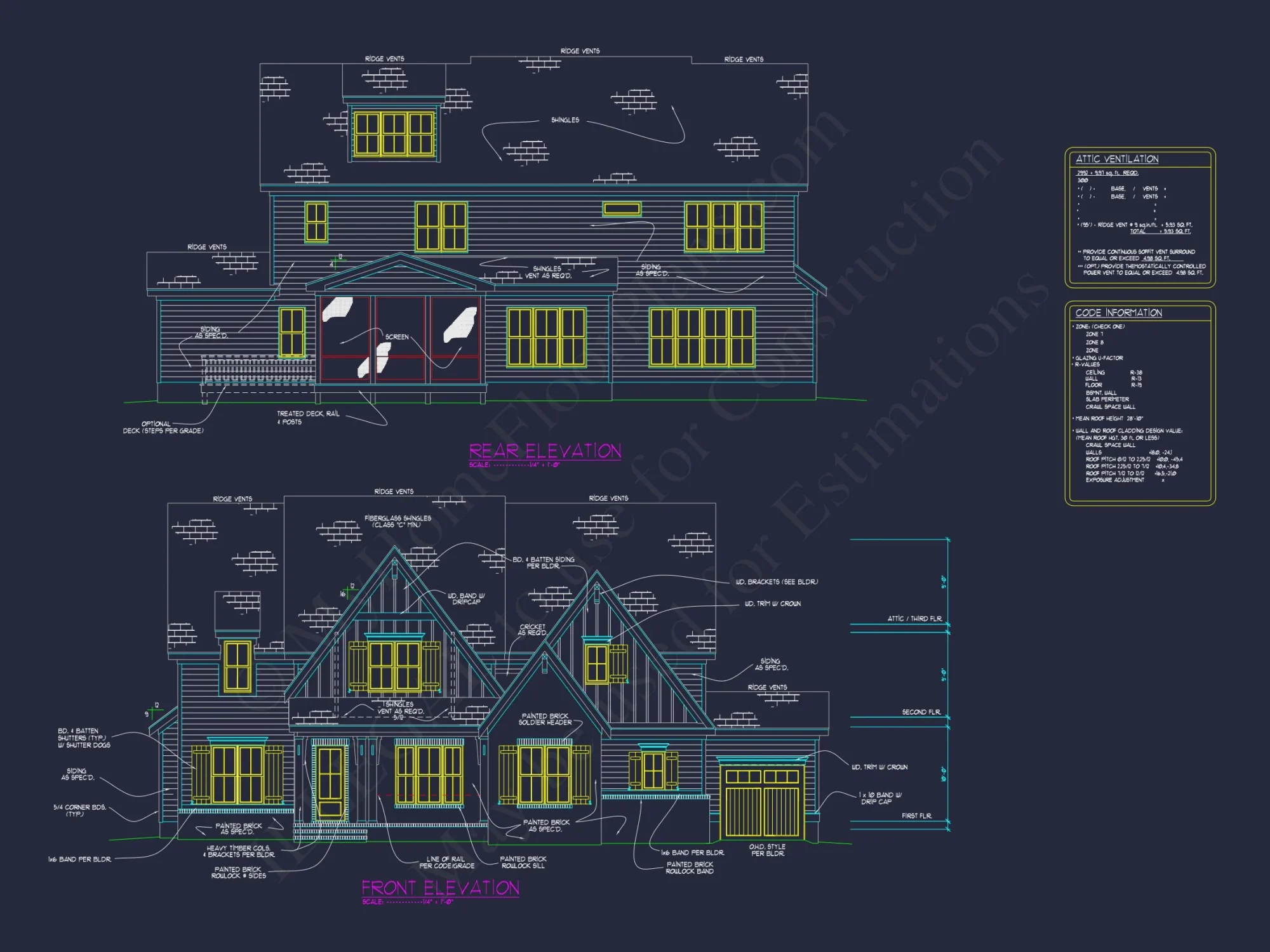 Custom house Floor Plan with Blueprint & CAD Designs
