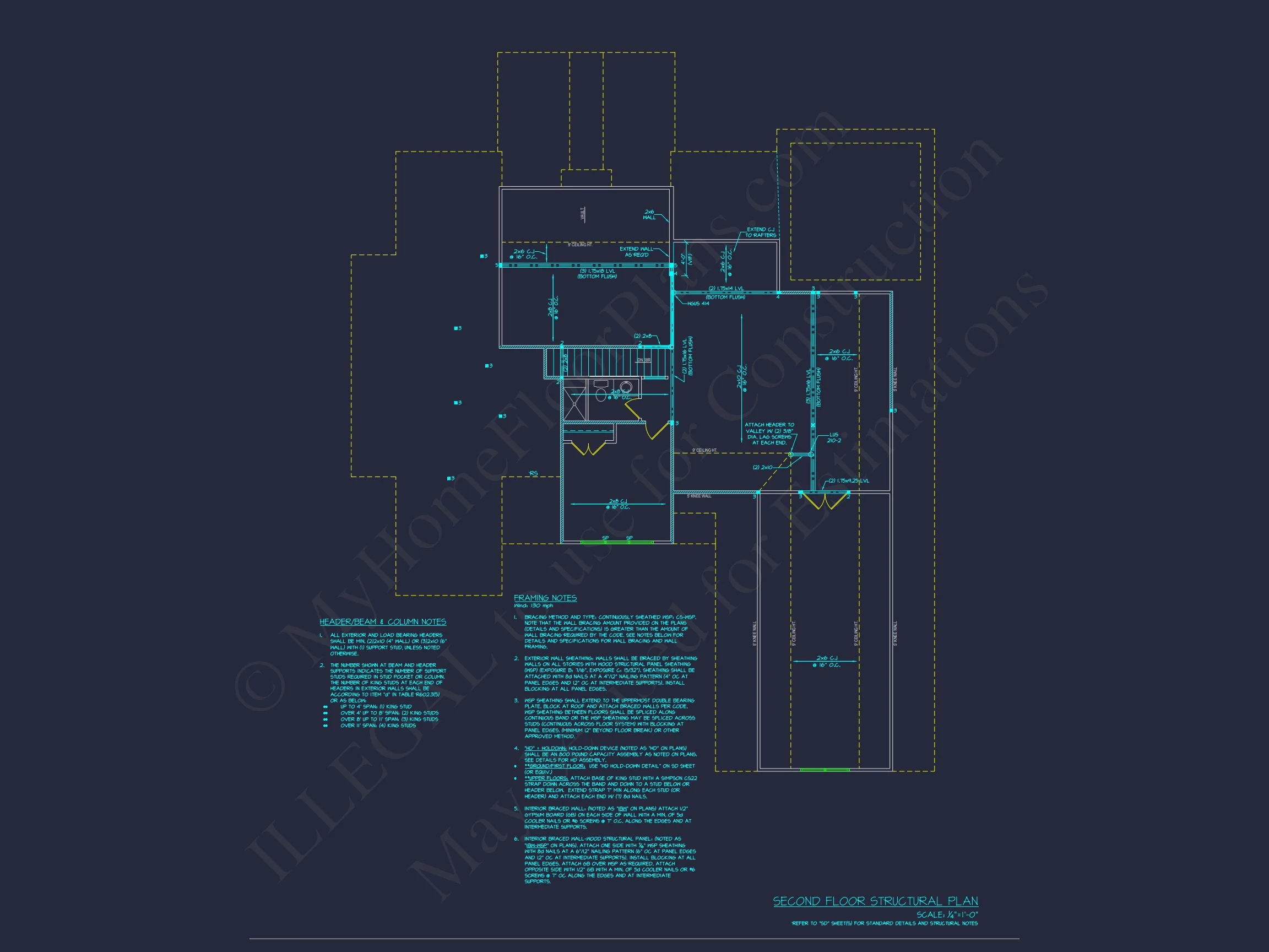 Spacious house Plan with Floor Plan & CAD Architecture Designs