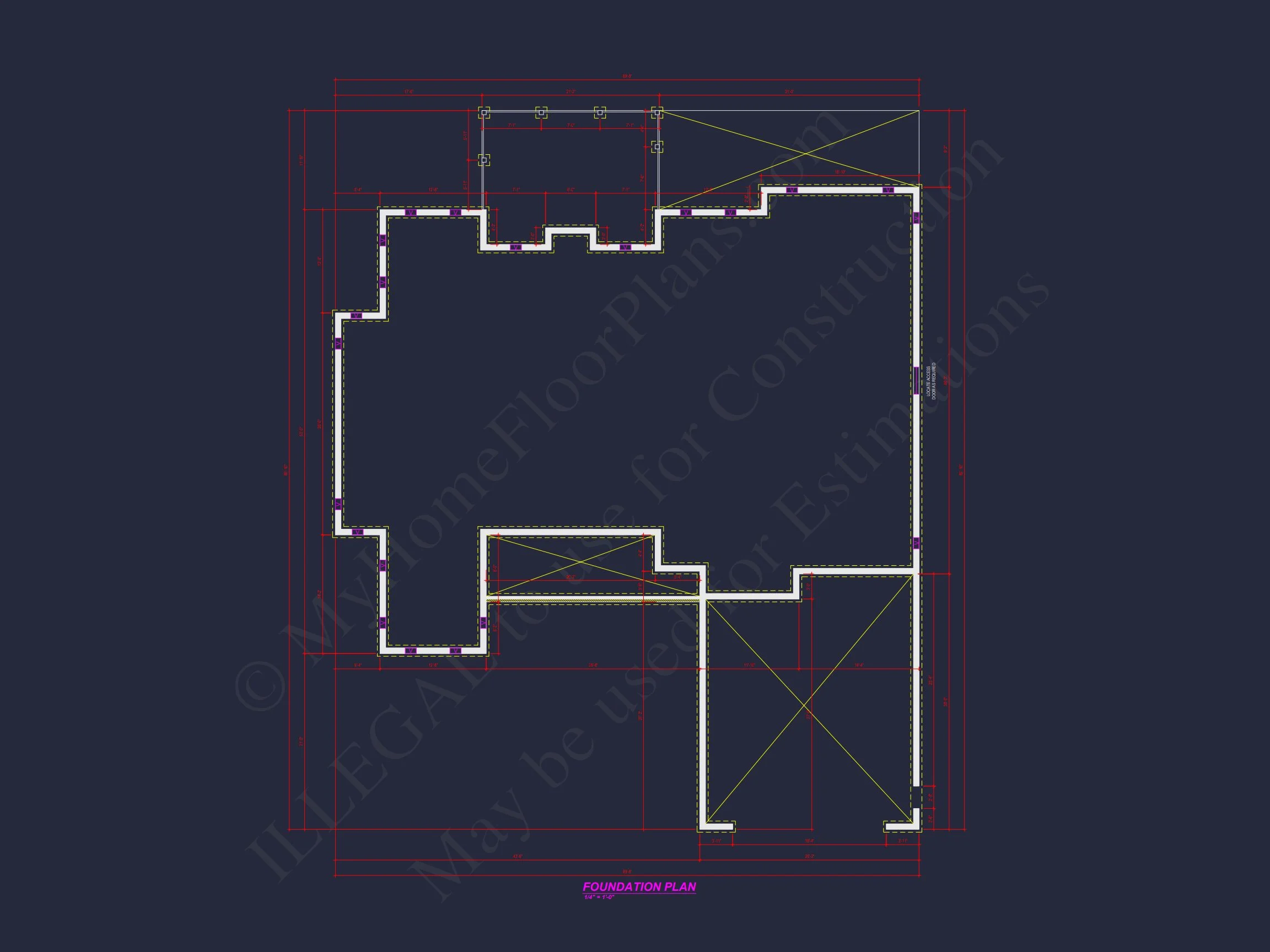 Spacious house Plan with Floor Plan & CAD Architecture Designs